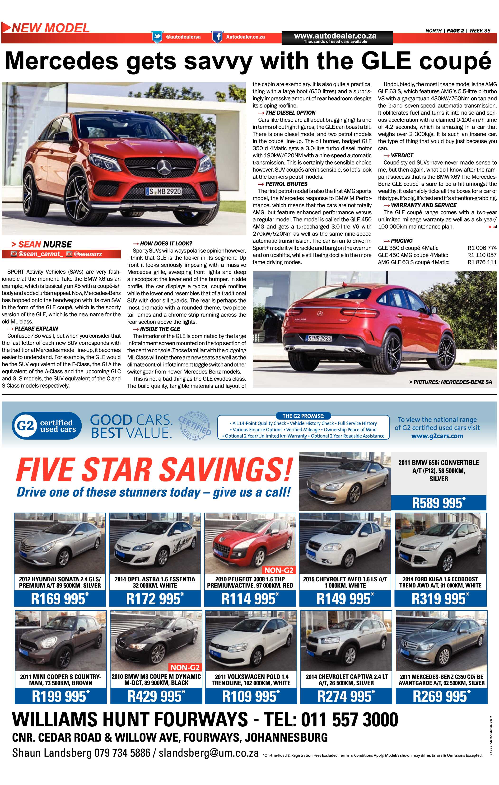 Sandton Chronicle 04 September 2015 page 14