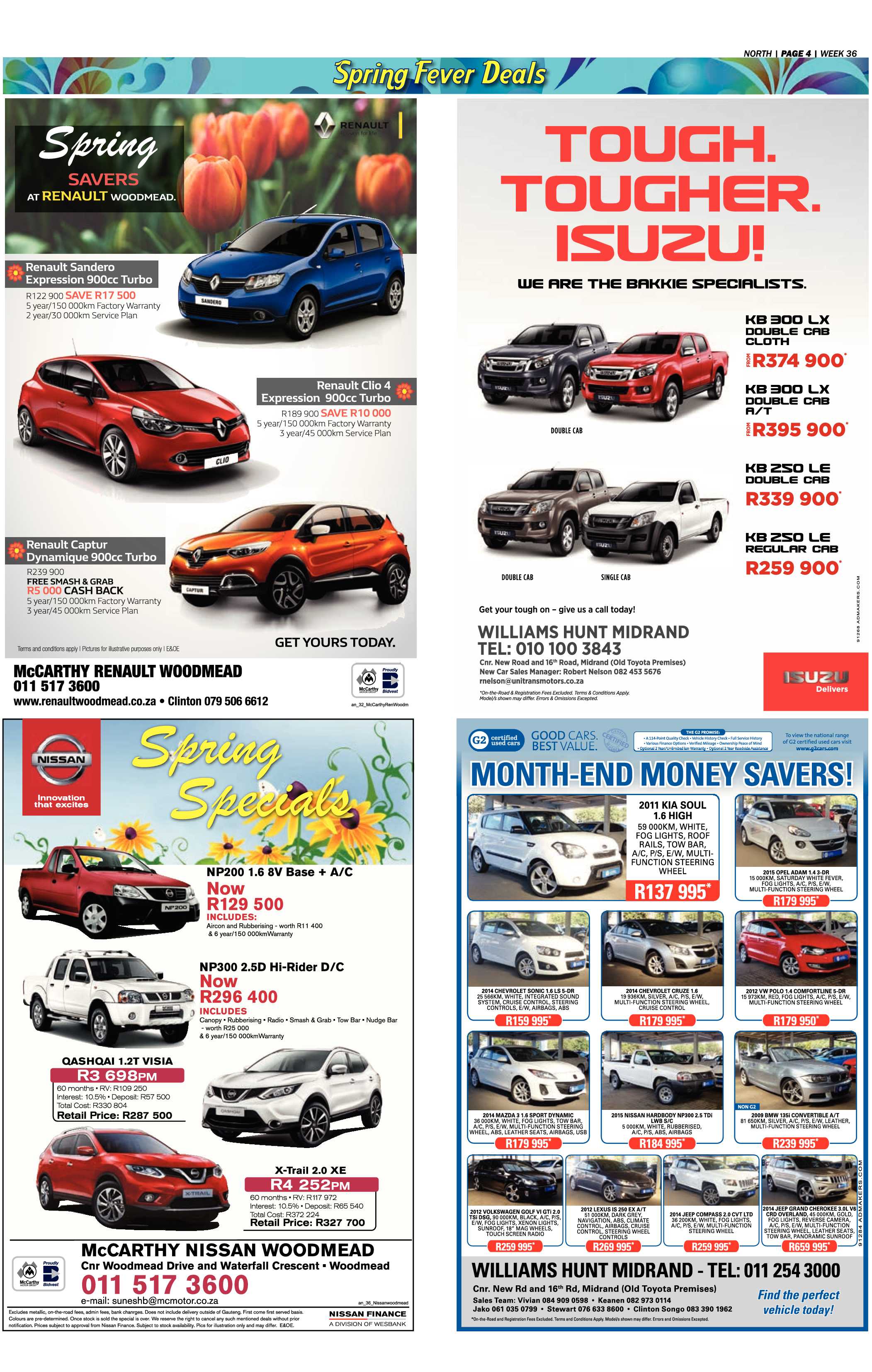 Sandton Chronicle 04 September 2015 page 16