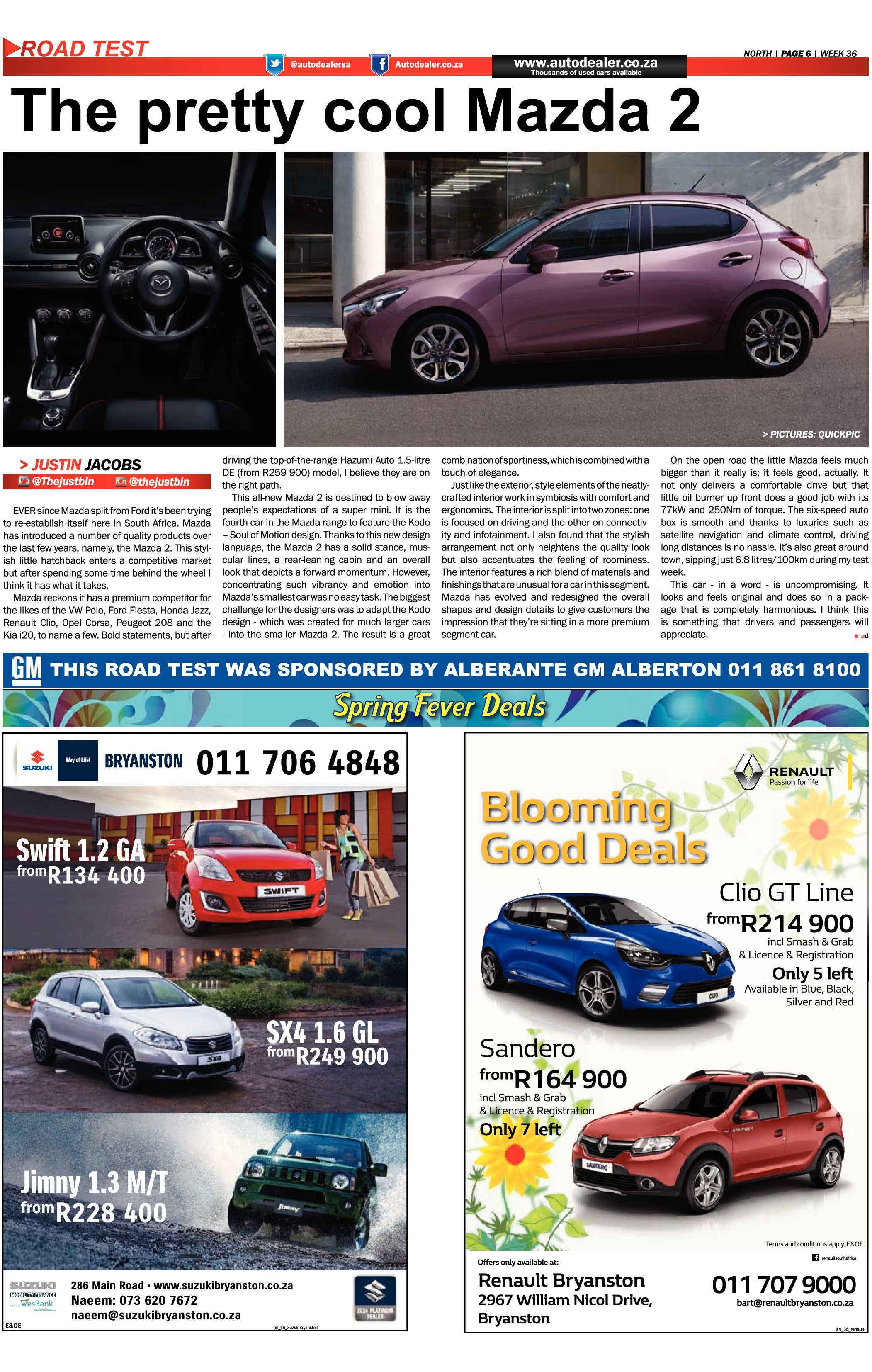 Sandton Chronicle 04 September 2015 page 18