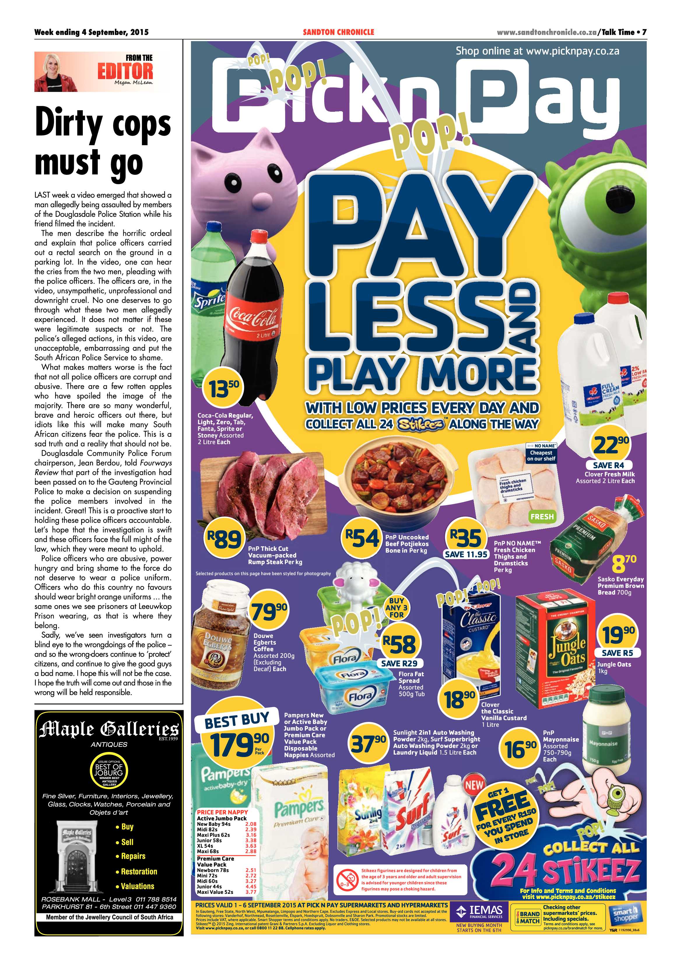 Sandton Chronicle 04 September 2015 page 7