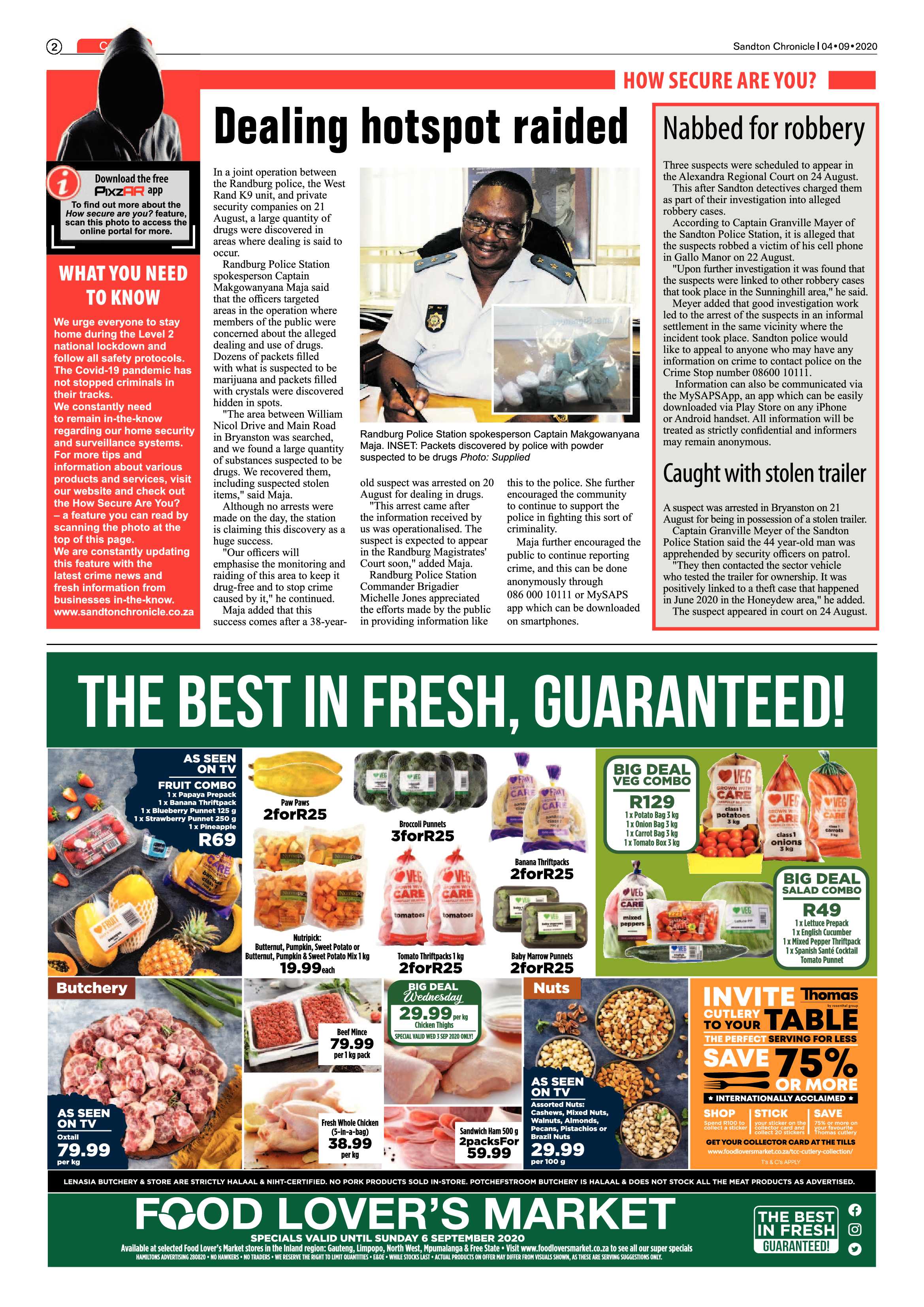 Sandton Chronicle 04 September 2020 page 2