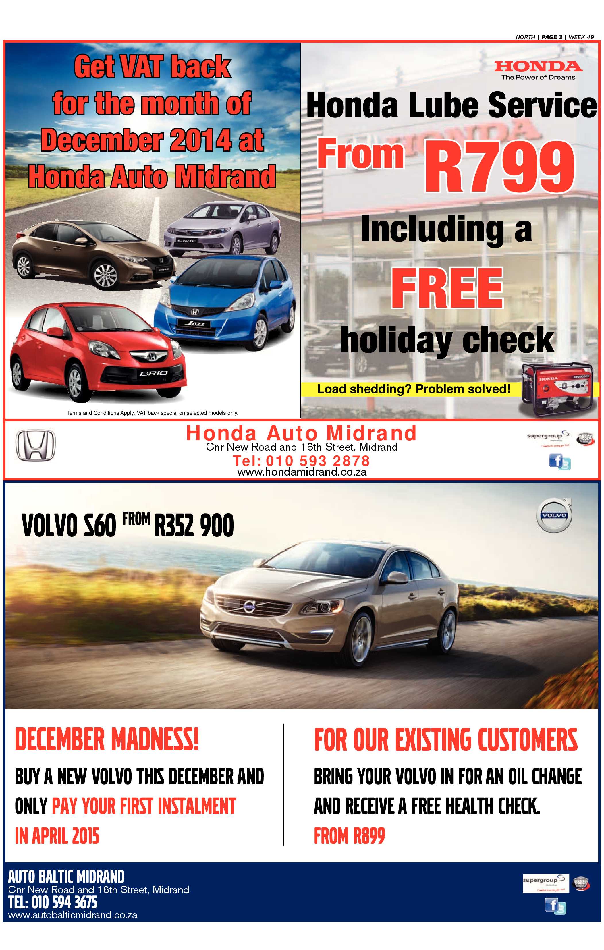 Sandton Chronicle 05 December 2014 page 23