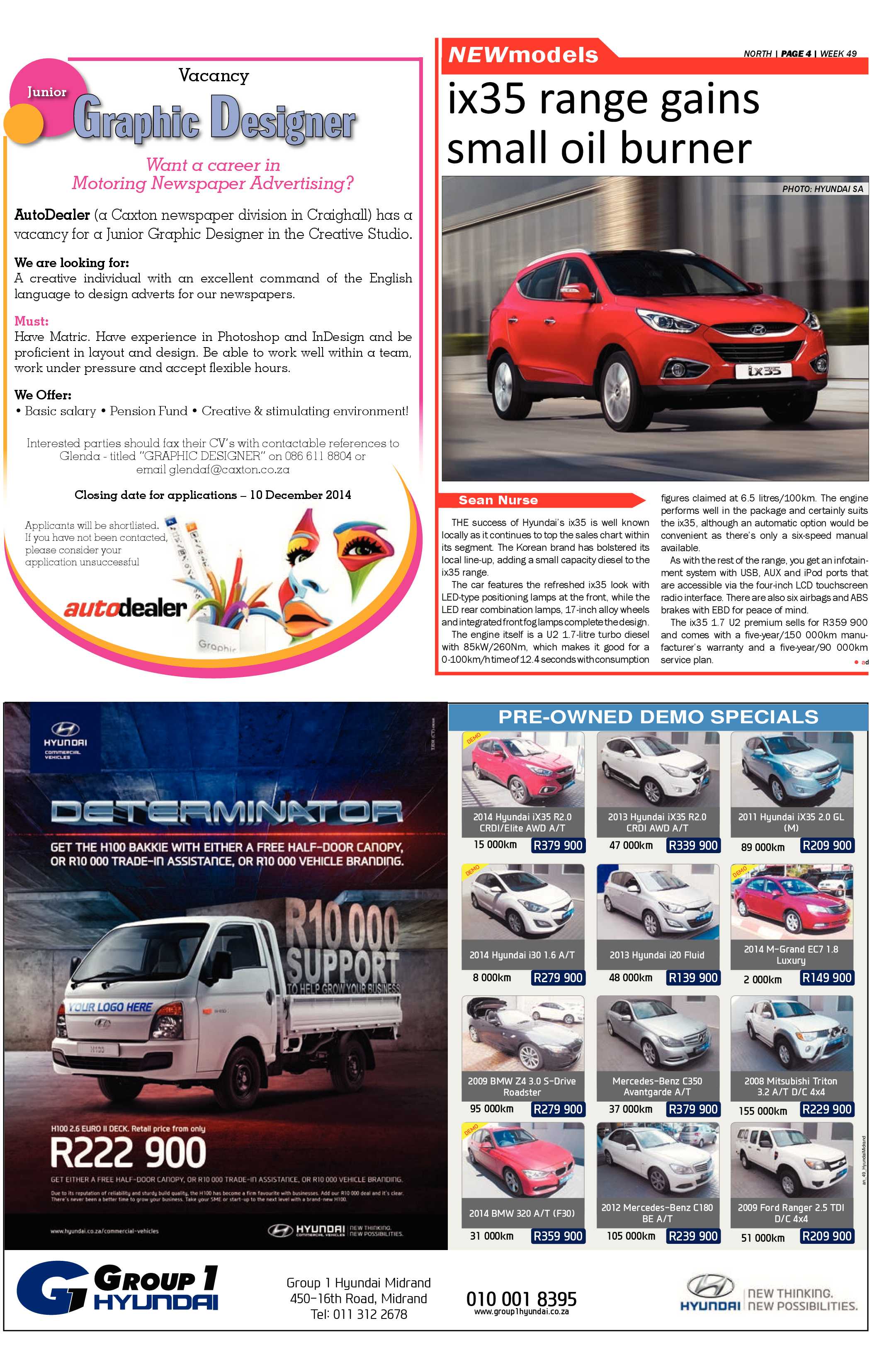 Sandton Chronicle 05 December 2014 page 24