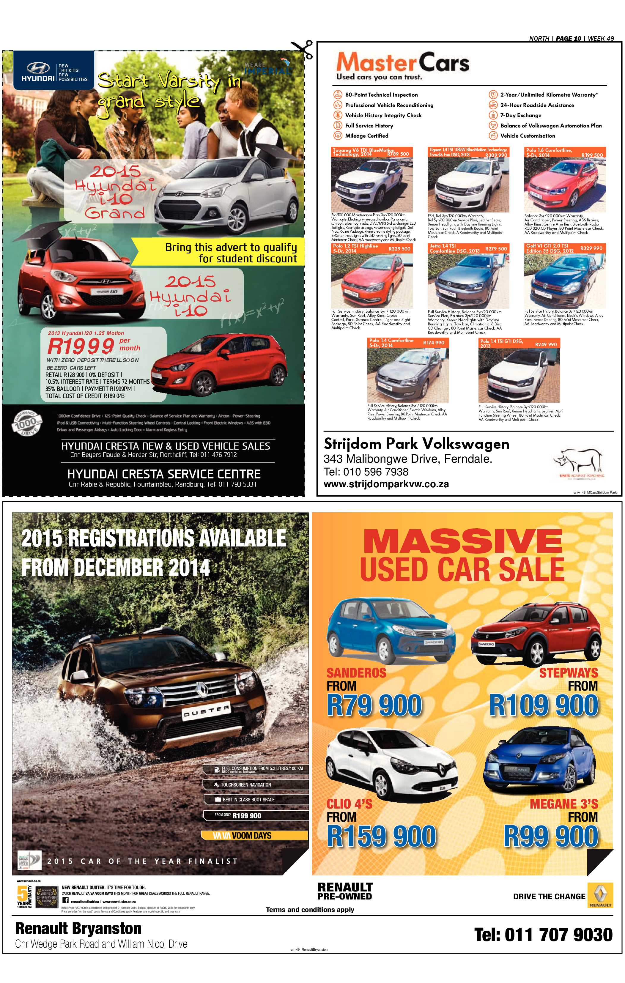 Sandton Chronicle 05 December 2014 page 30