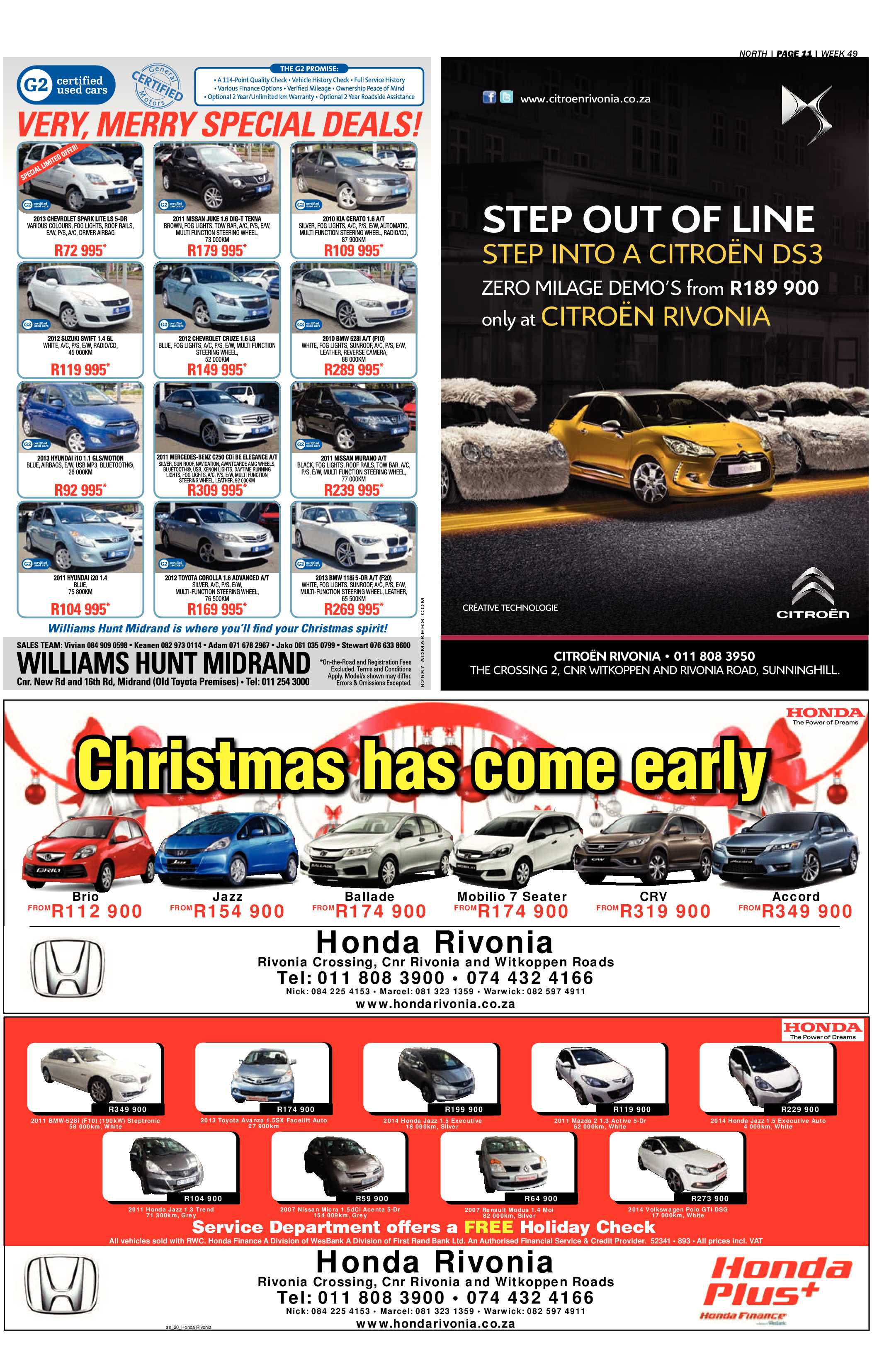 Sandton Chronicle 05 December 2014 page 31