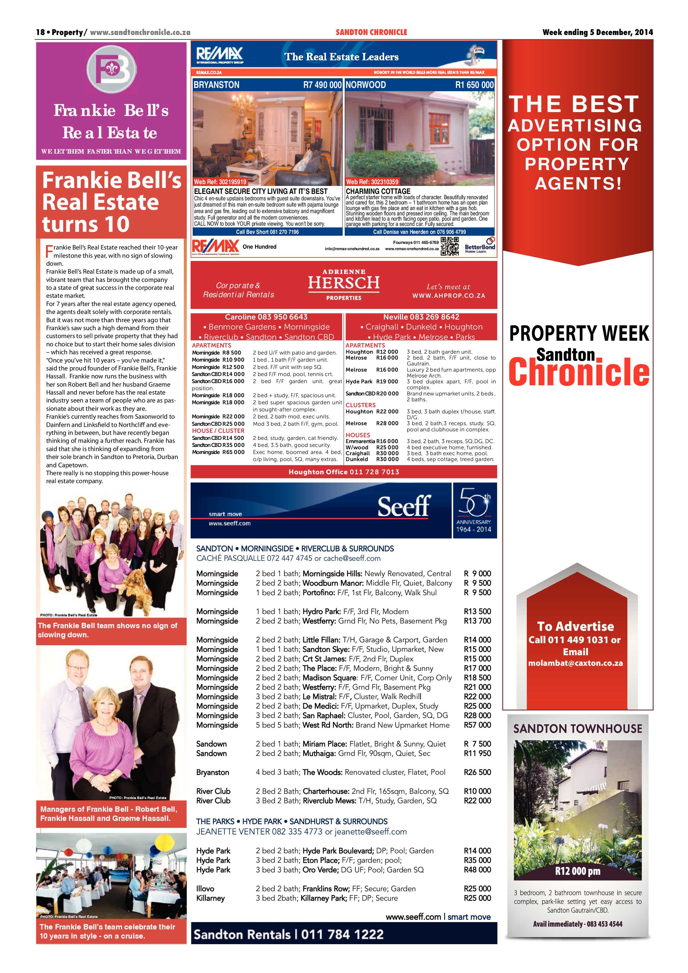 Sandton Chronicle 05 December 2014 page 46