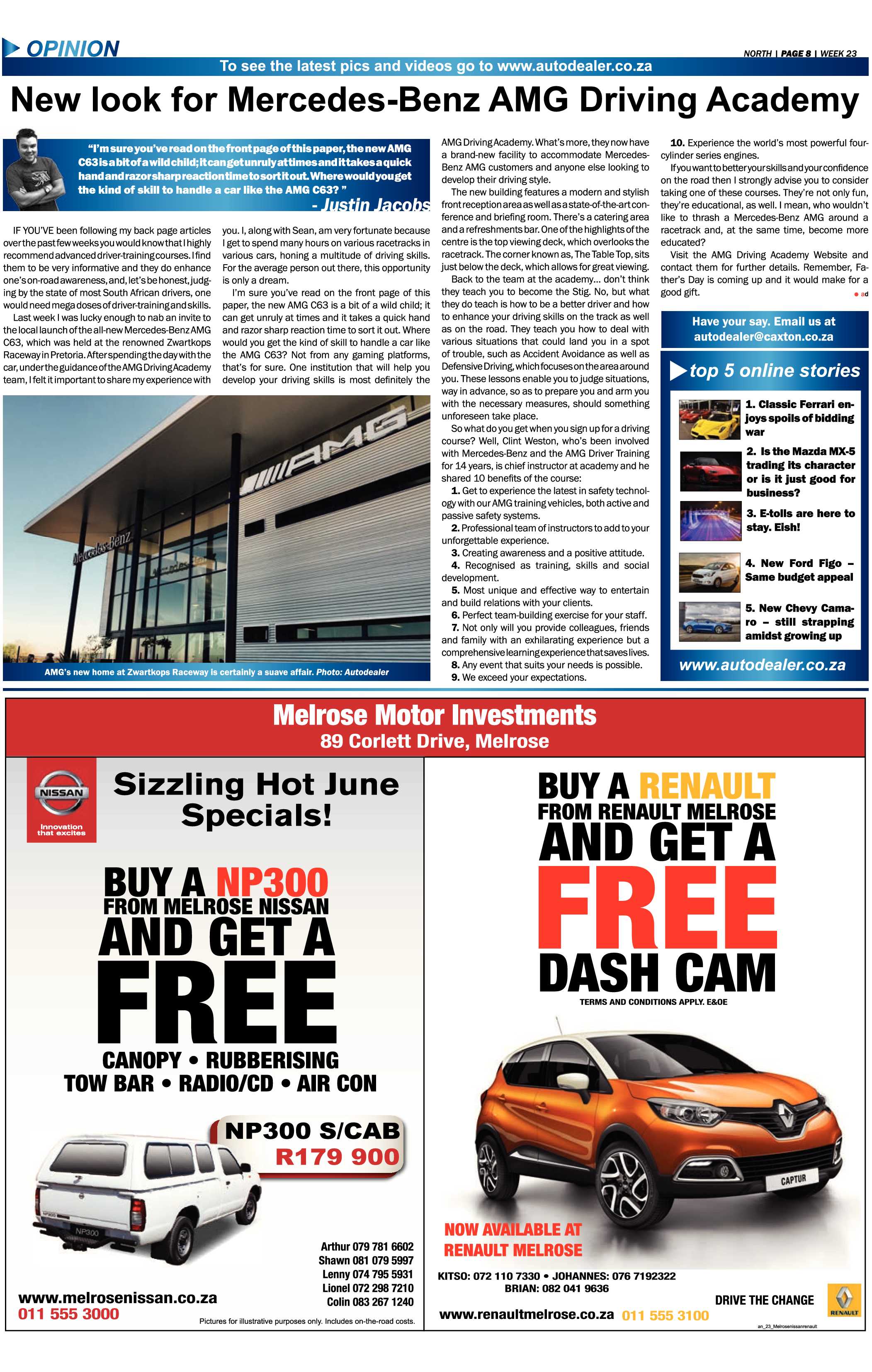 Sandton Chronicle 05 June 2015 page 20