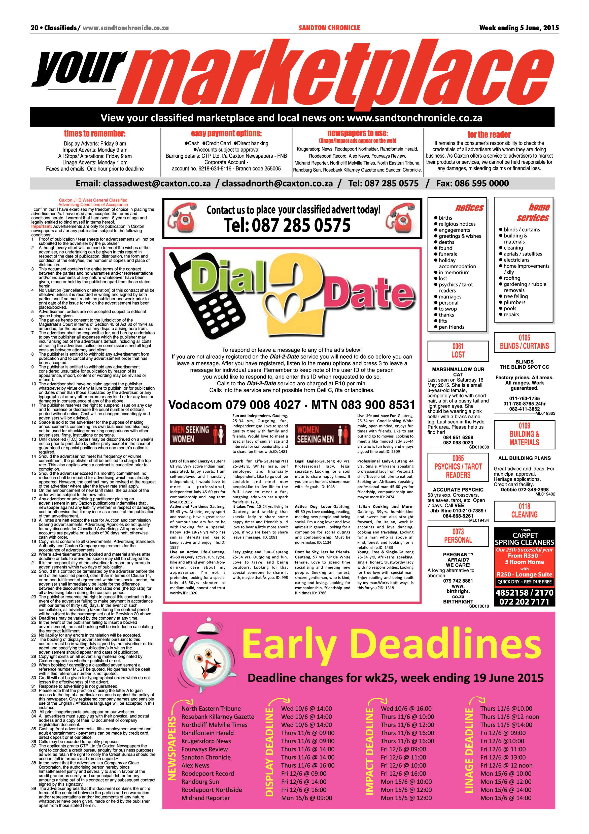 Sandton Chronicle 05 June 2015 page 28