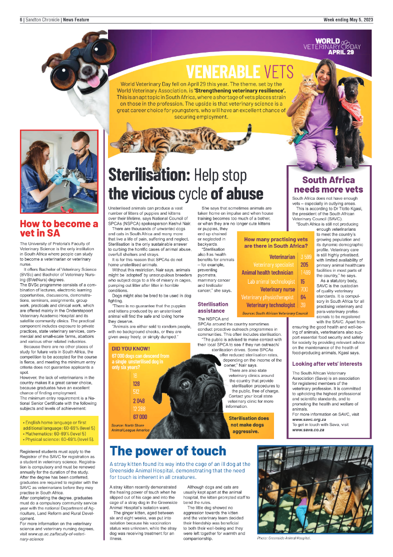 Sandton Chronicle 05 May 2023 page 6