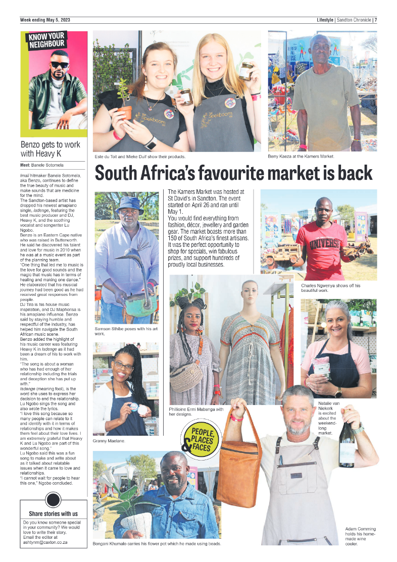 Sandton Chronicle 05 May 2023 page 7