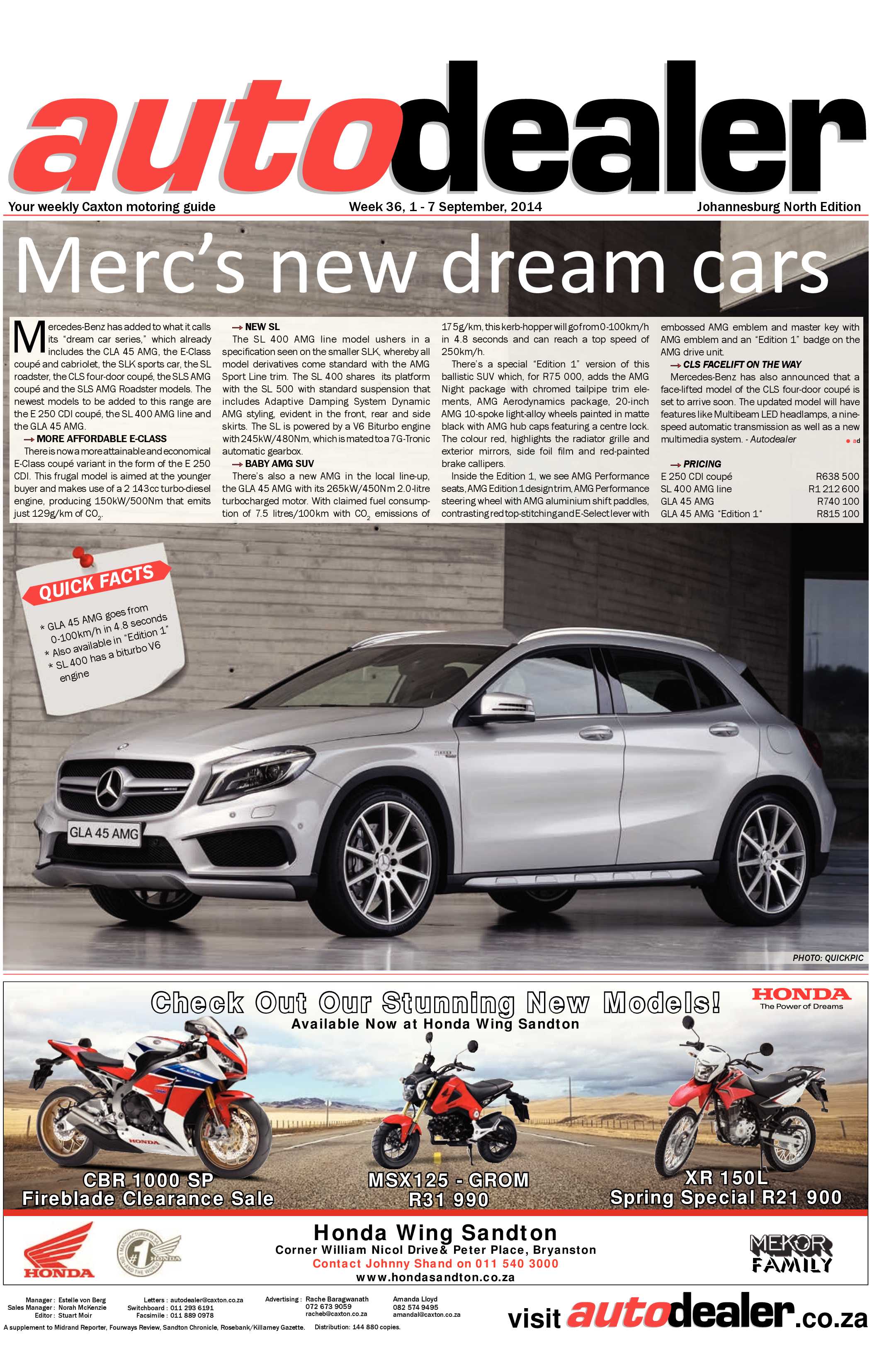 Sandton Chronicle 05 September 2014 page 13