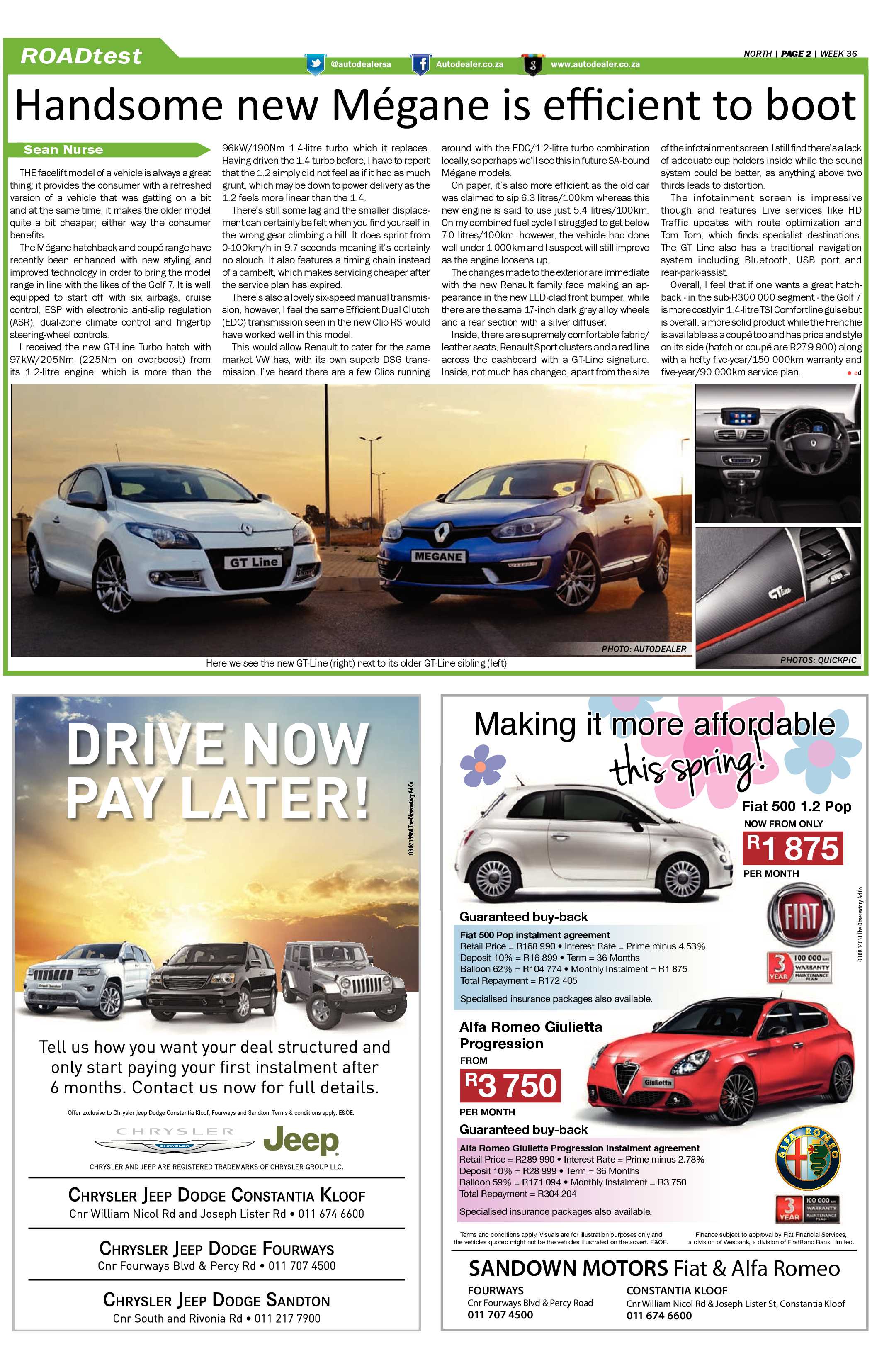 Sandton Chronicle 05 September 2014 page 14