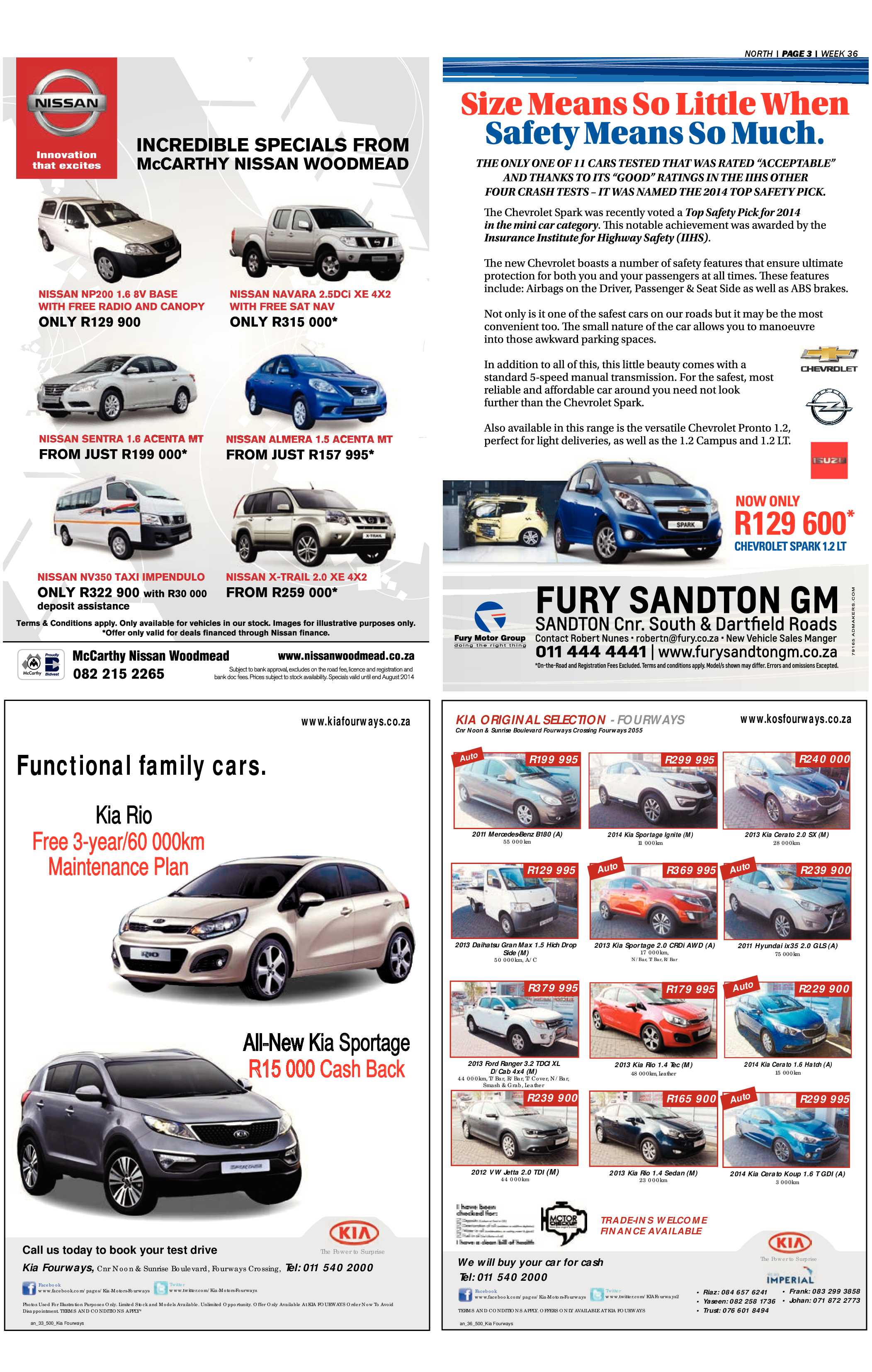 Sandton Chronicle 05 September 2014 page 15