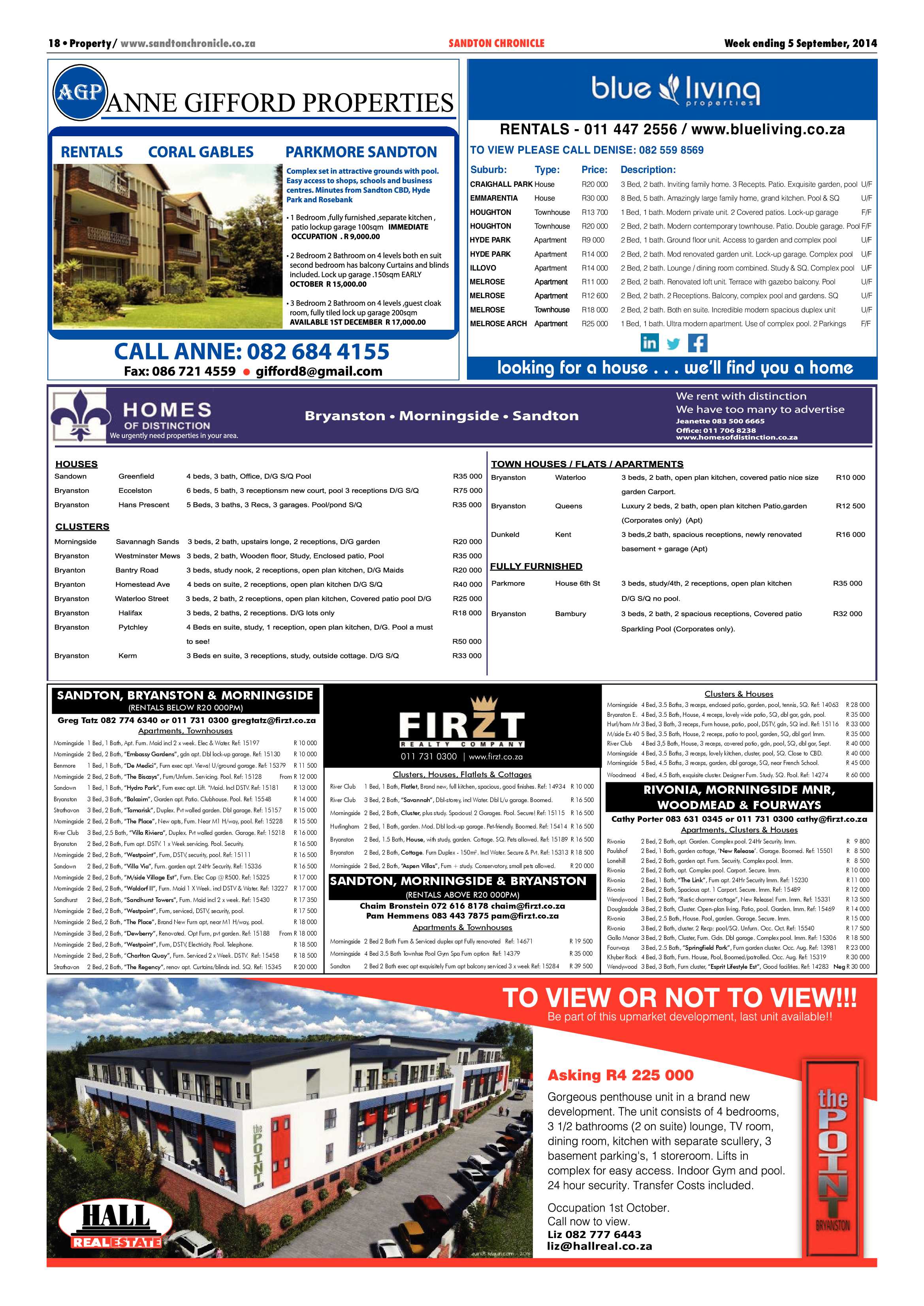 Sandton Chronicle 05 September 2014 page 26
