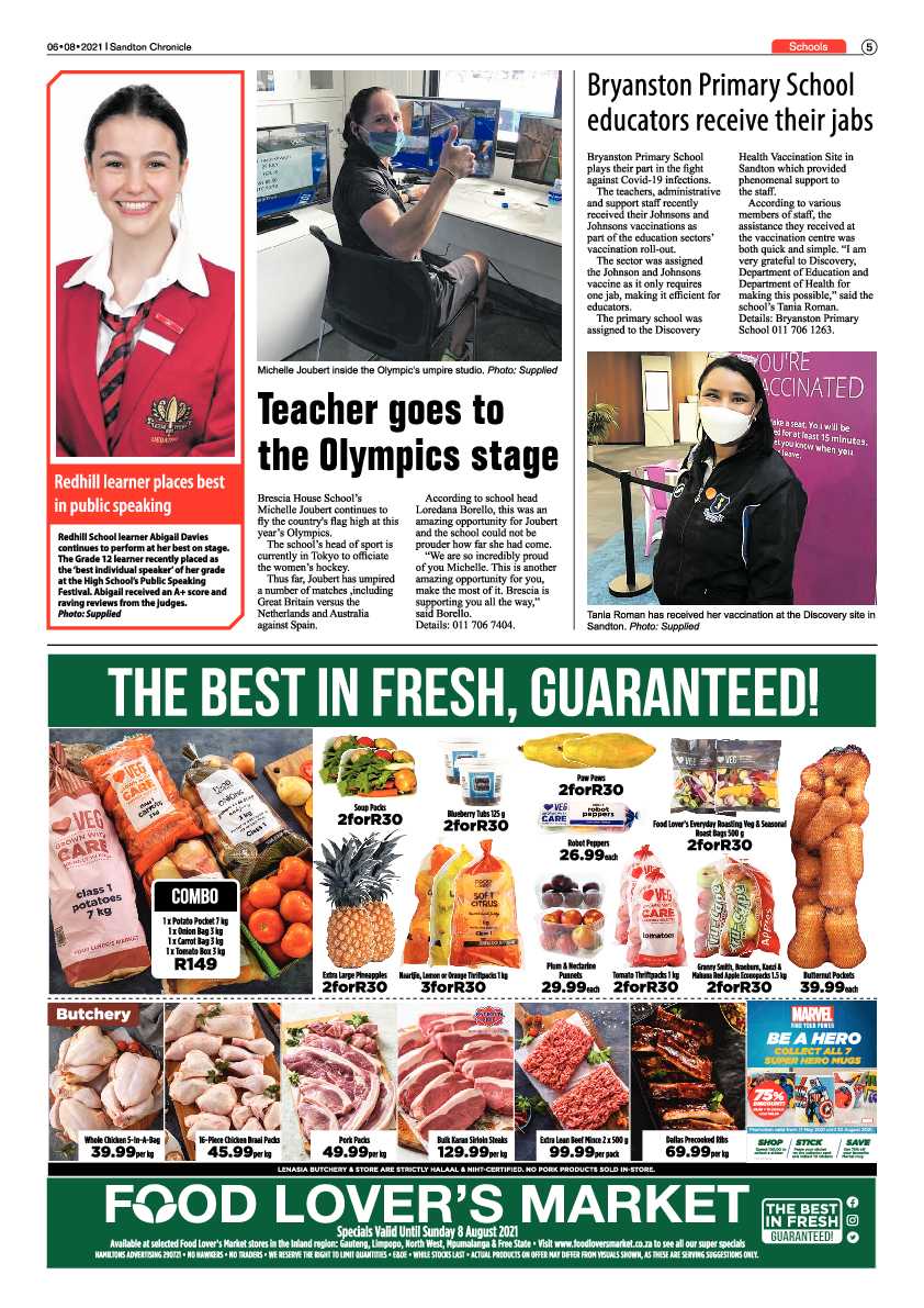 Sandton Chronicle 06 August 2021 page 5