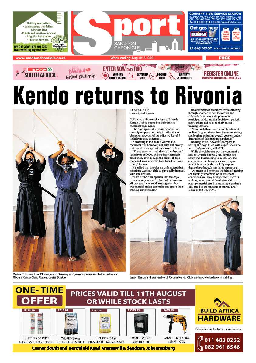 Sandton Chronicle 06 August 2021 page 8