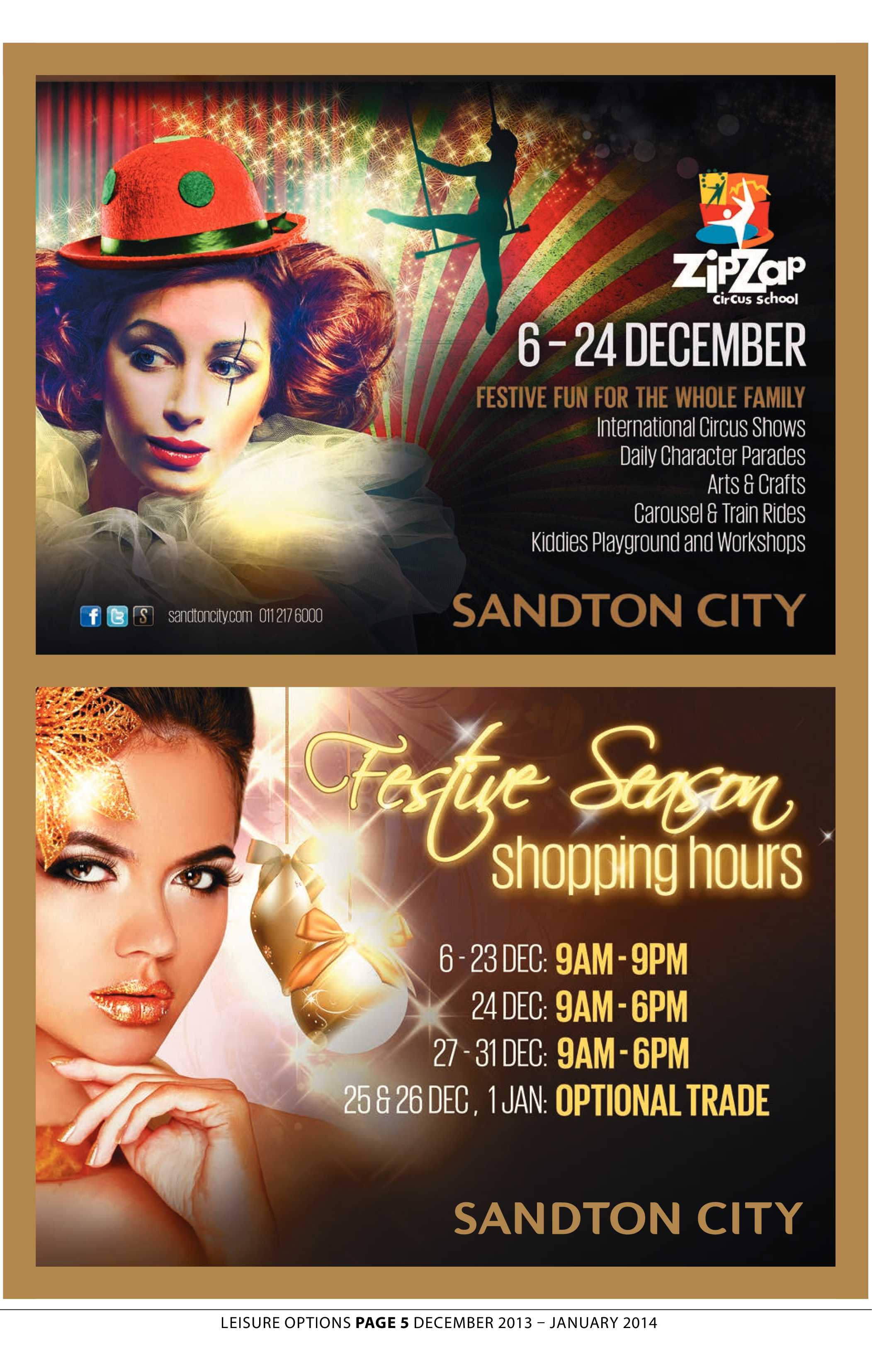 Sandton Chronicle 06 December 2013 page 21