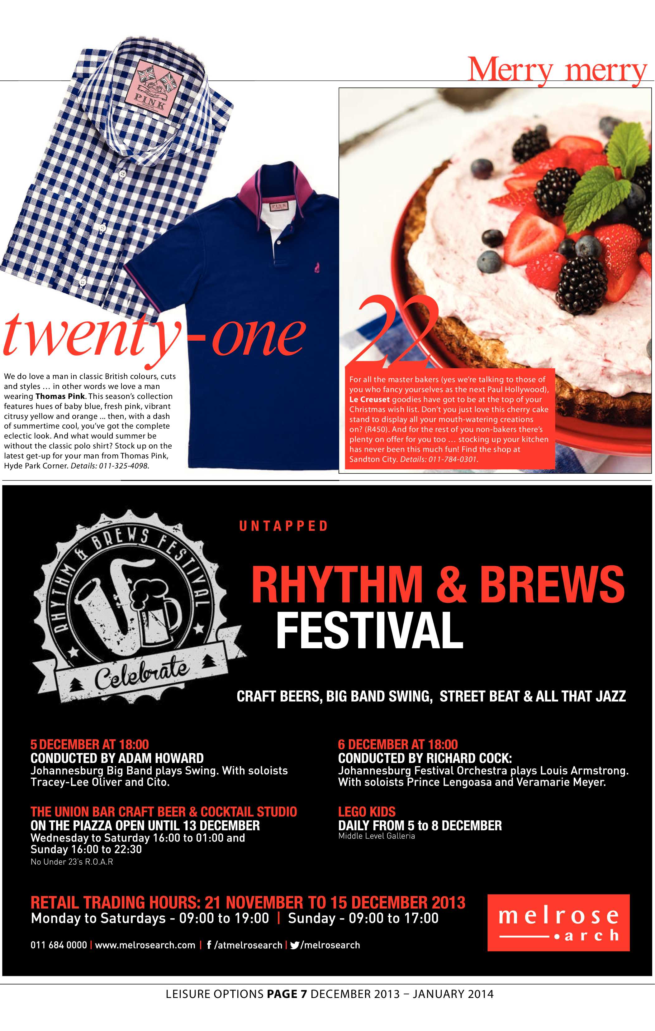 Sandton Chronicle 06 December 2013 page 23