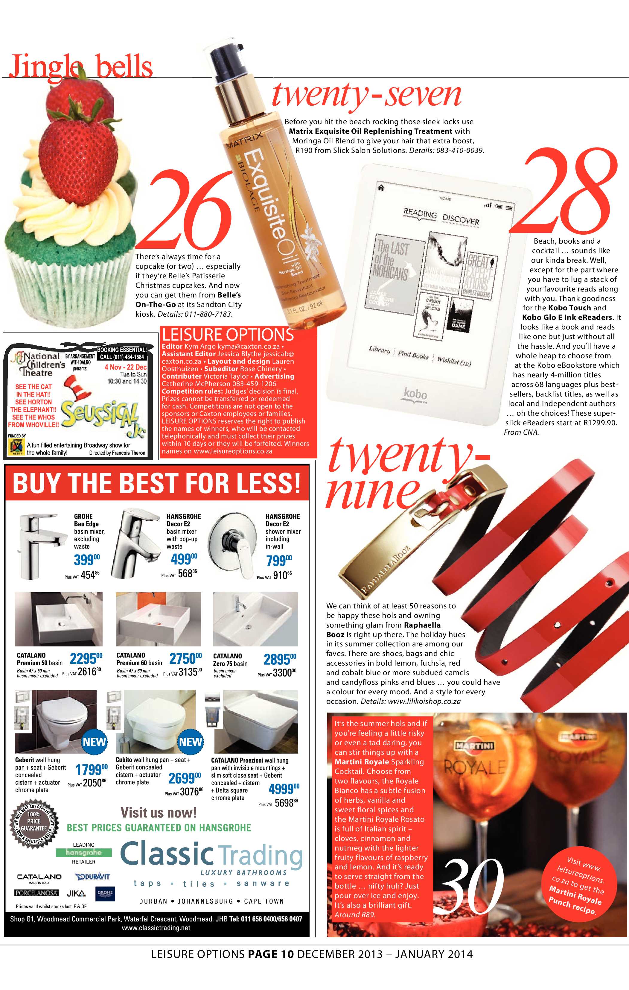 Sandton Chronicle 06 December 2013 page 26