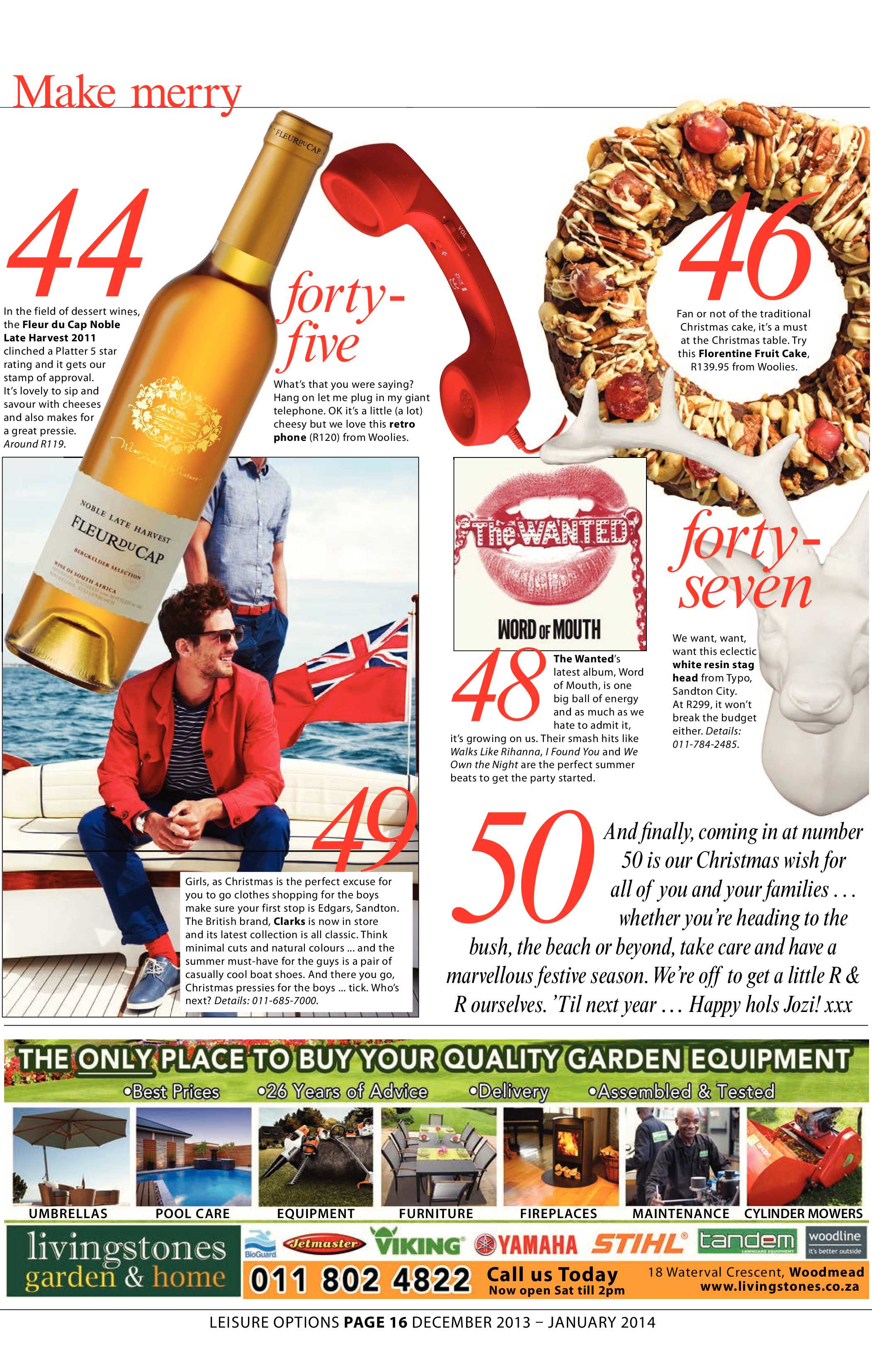 Sandton Chronicle 06 December 2013 page 32