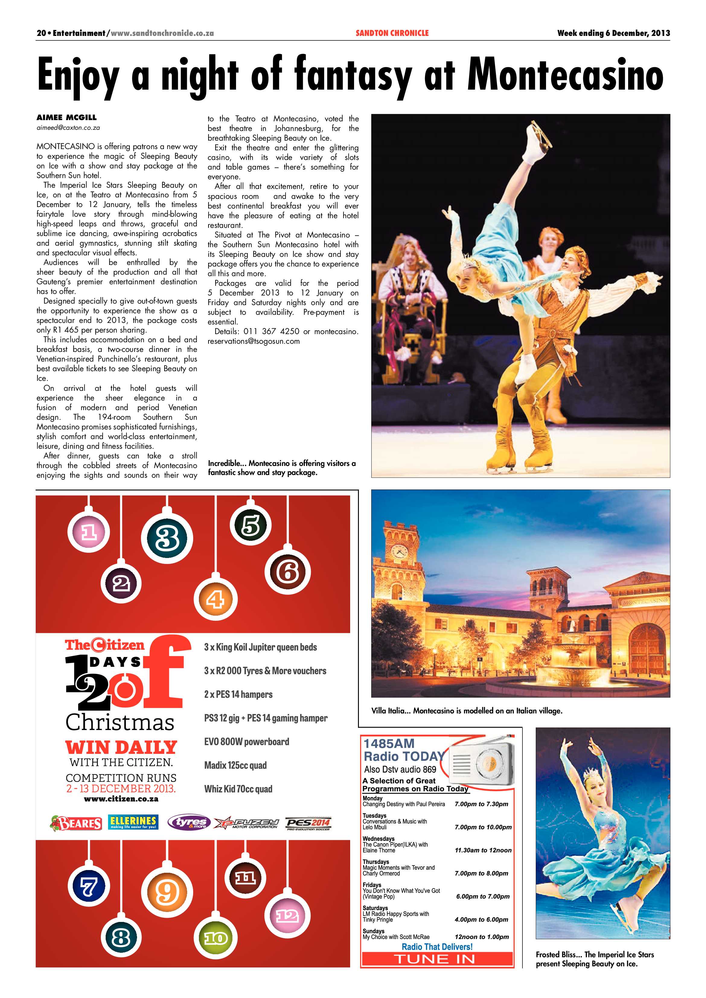 Sandton Chronicle 06 December 2013 page 36