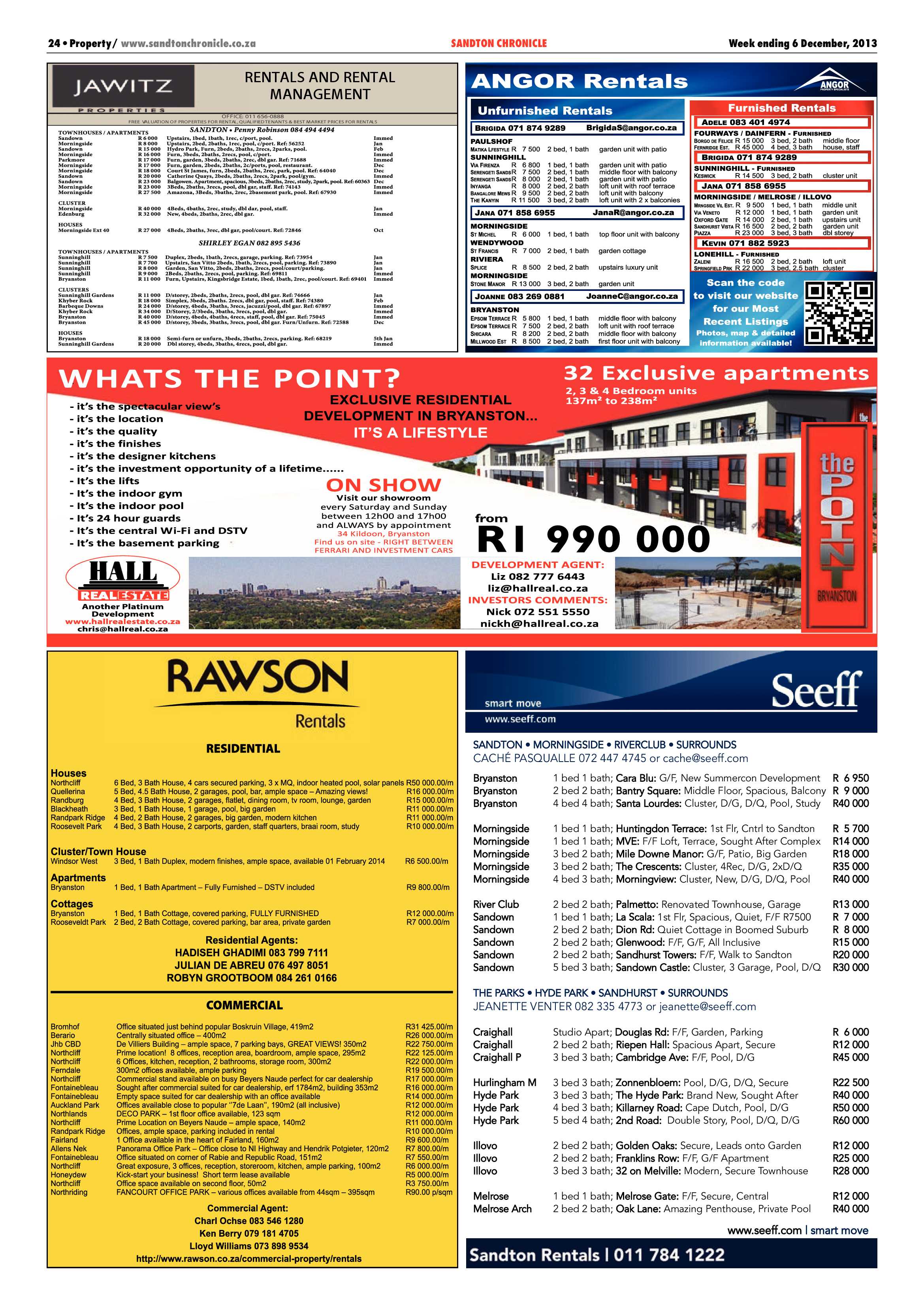 Sandton Chronicle 06 December 2013 page 40