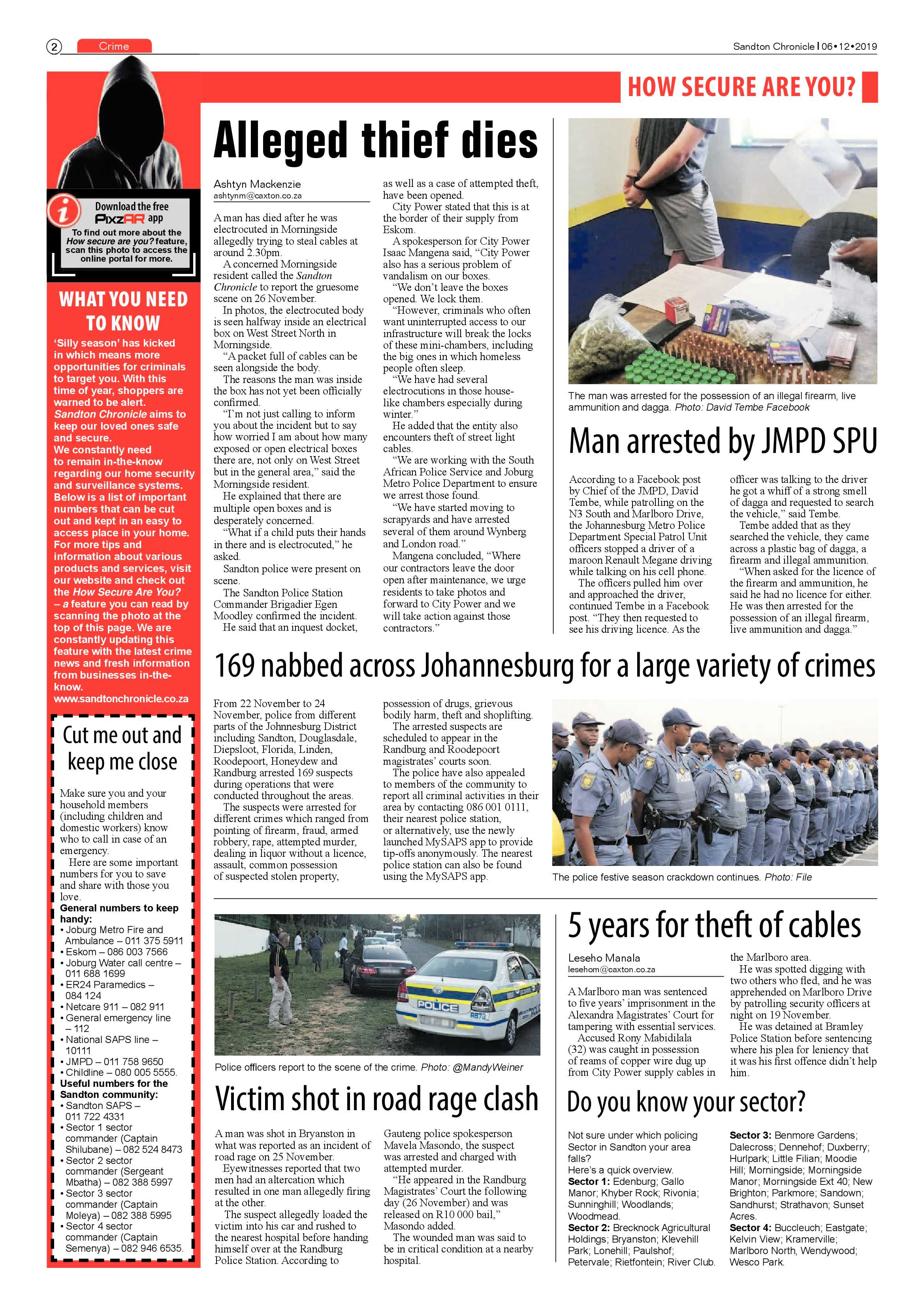 Sandton Chronicle 06 December 2019 page 2