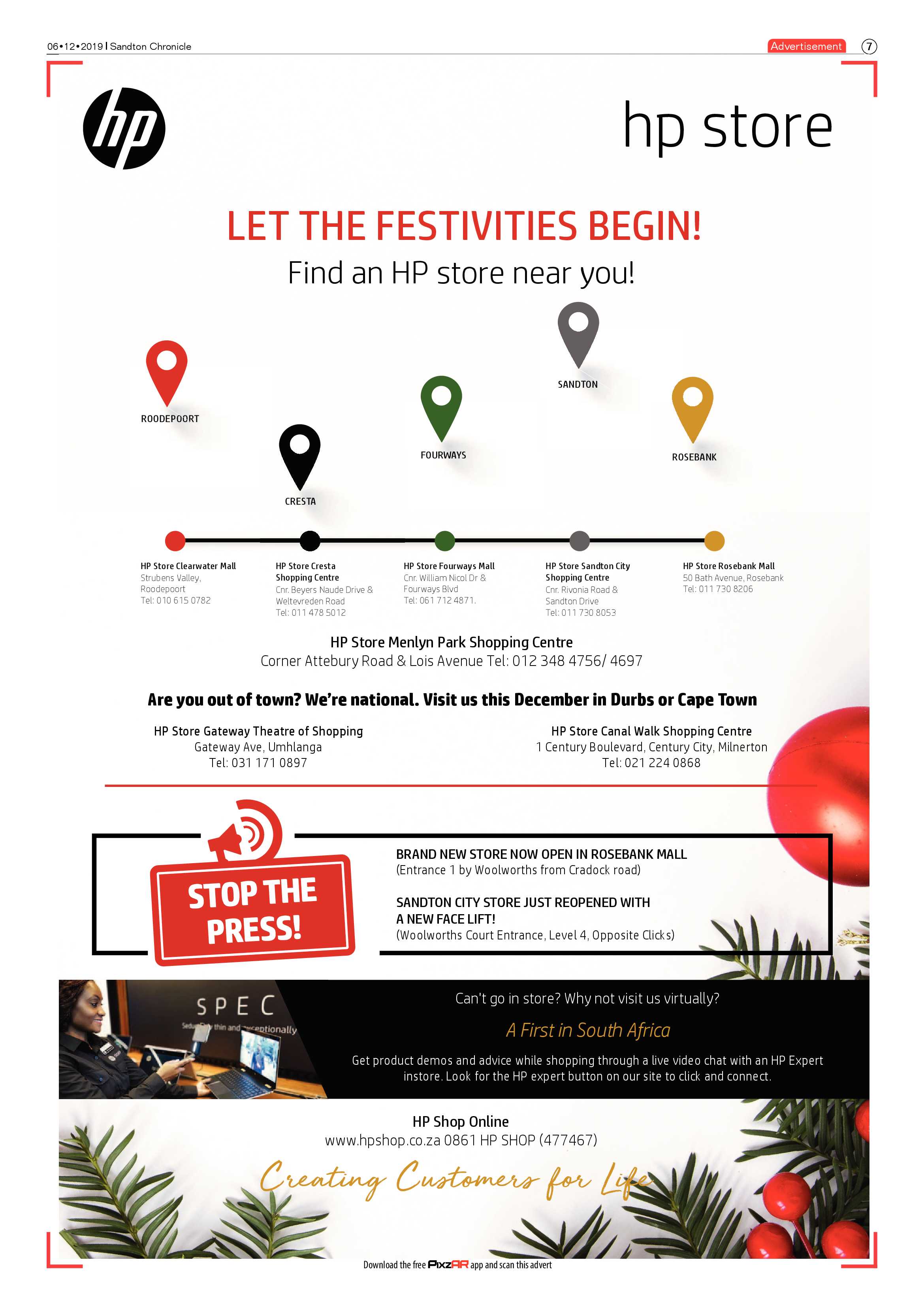 Sandton Chronicle 06 December 2019 page 7