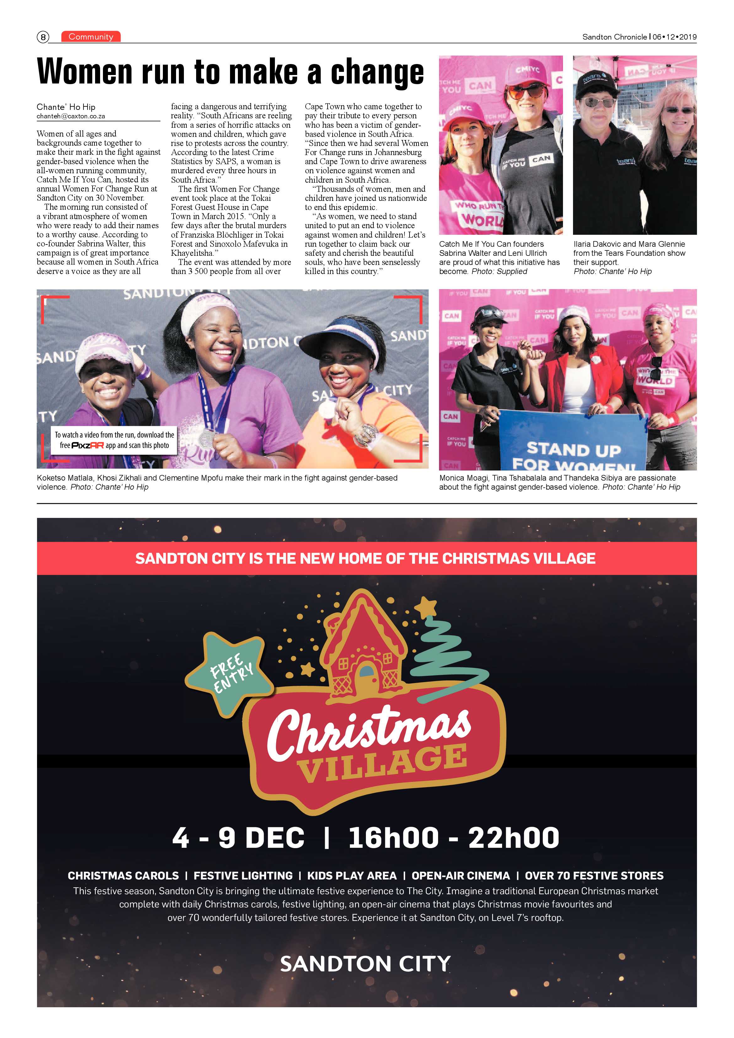 Sandton Chronicle 06 December 2019 page 8