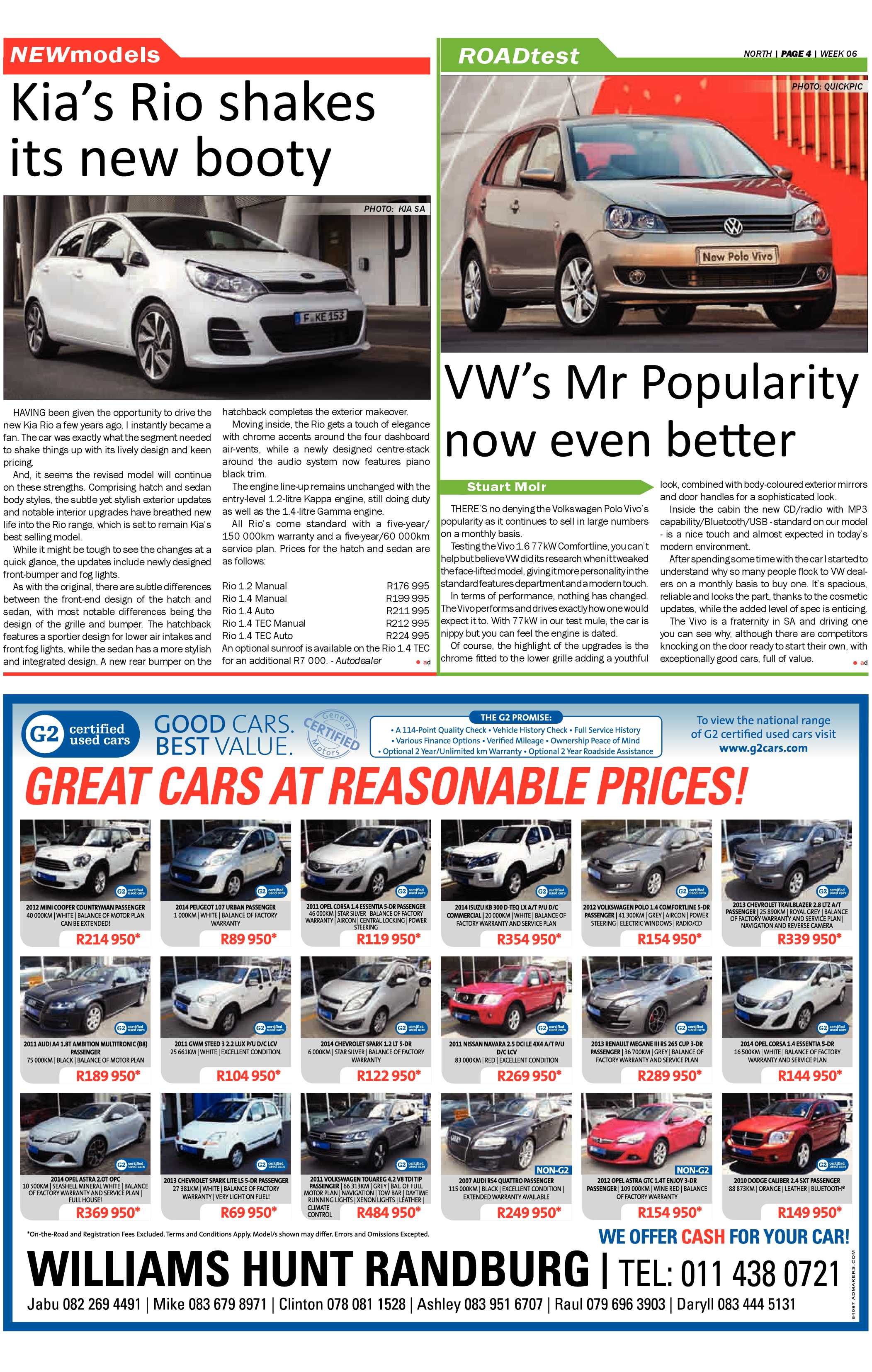 Sandton Chronicle 06 February 2015 page 14