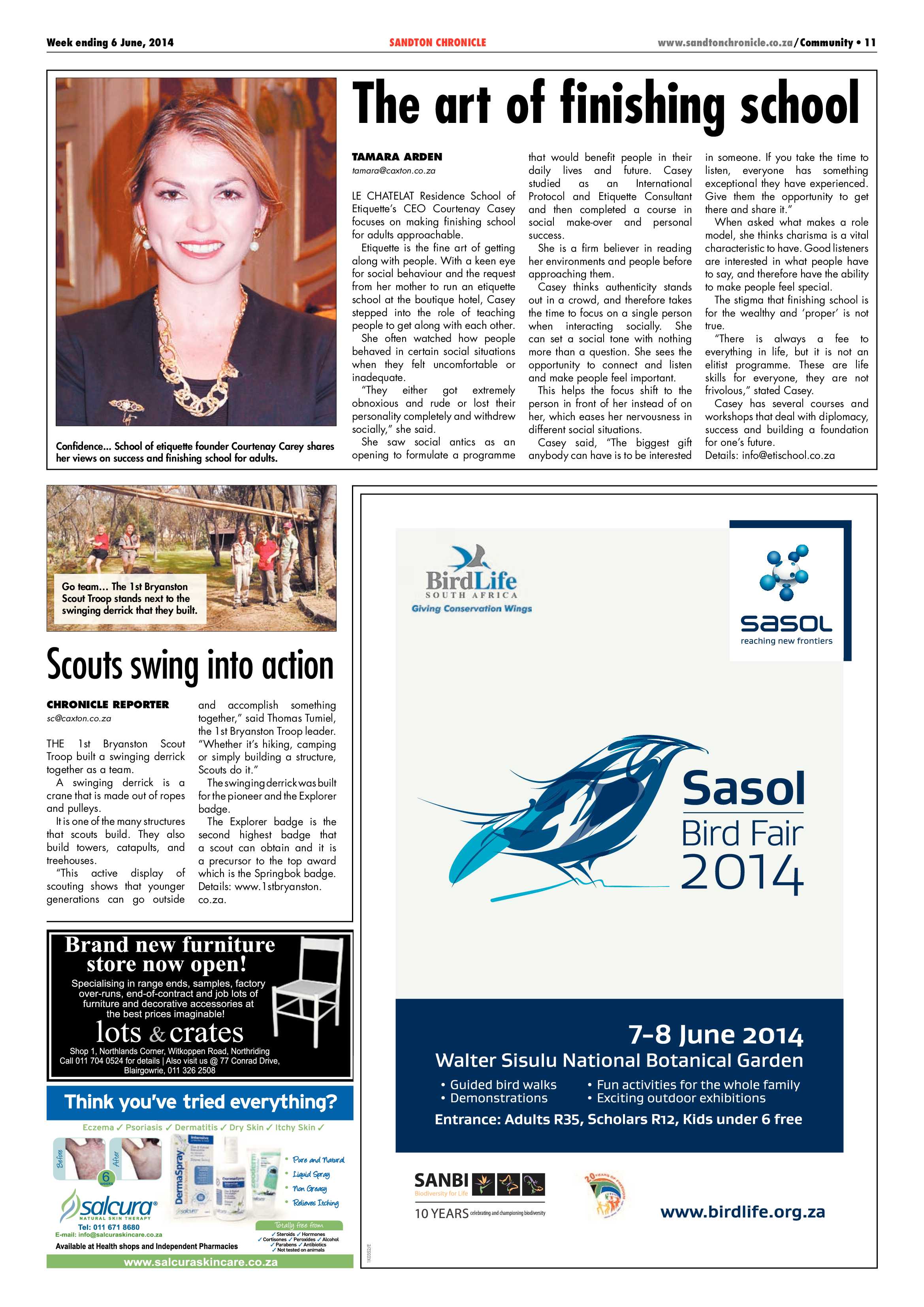 Sandton Chronicle 06 June 2014 page 11
