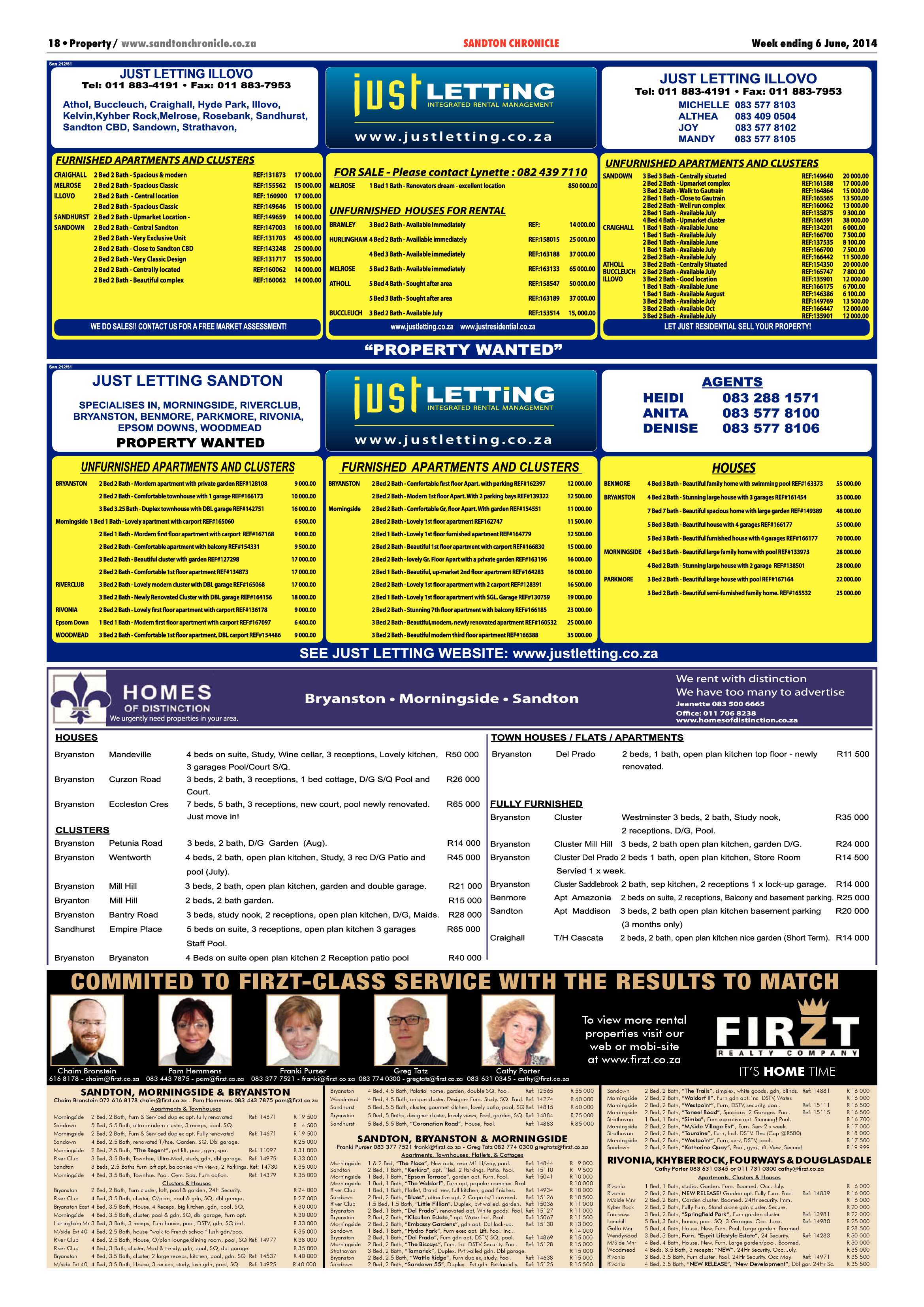 Sandton Chronicle 06 June 2014 page 18