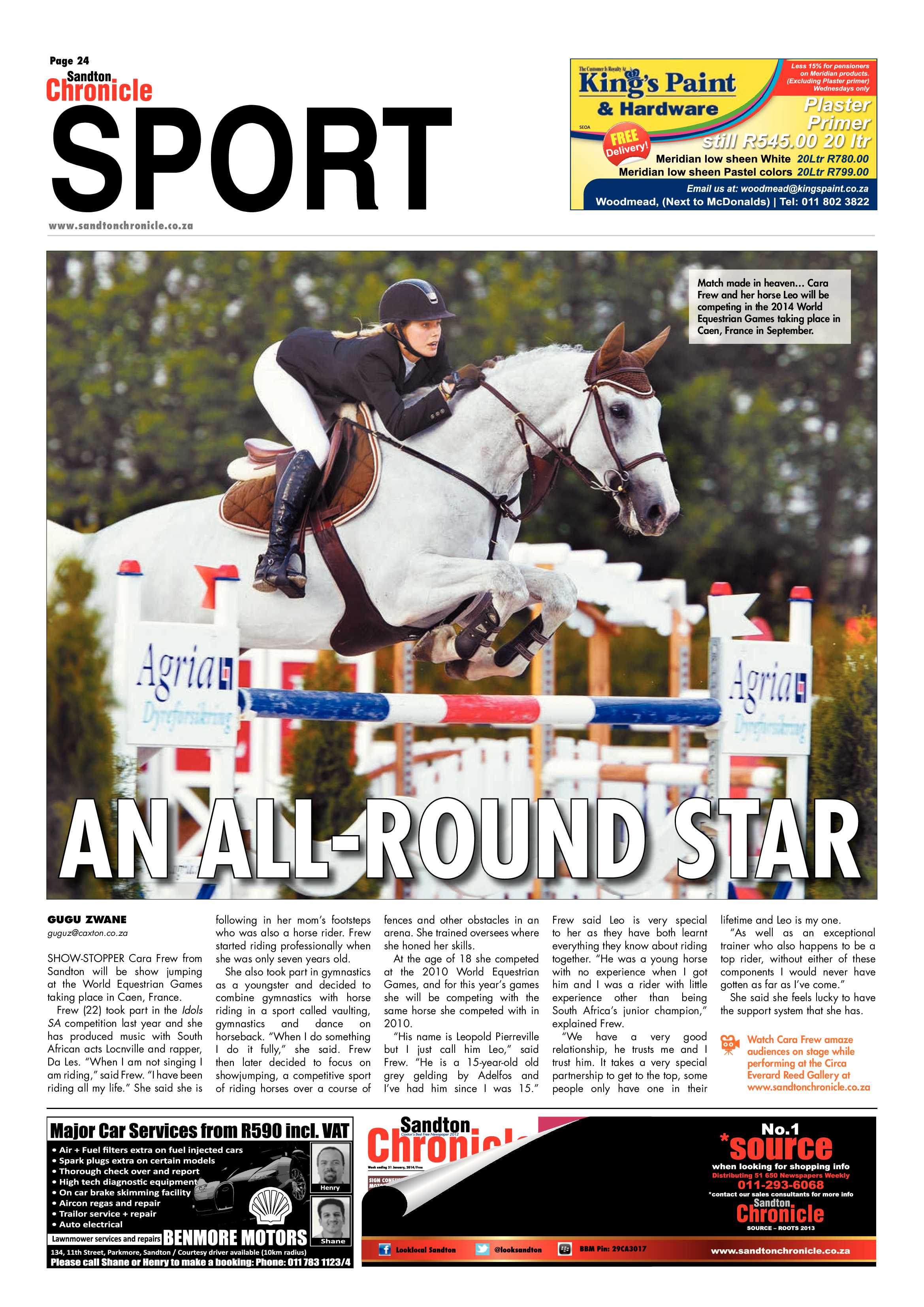 Sandton Chronicle 06 June 2014 page 24