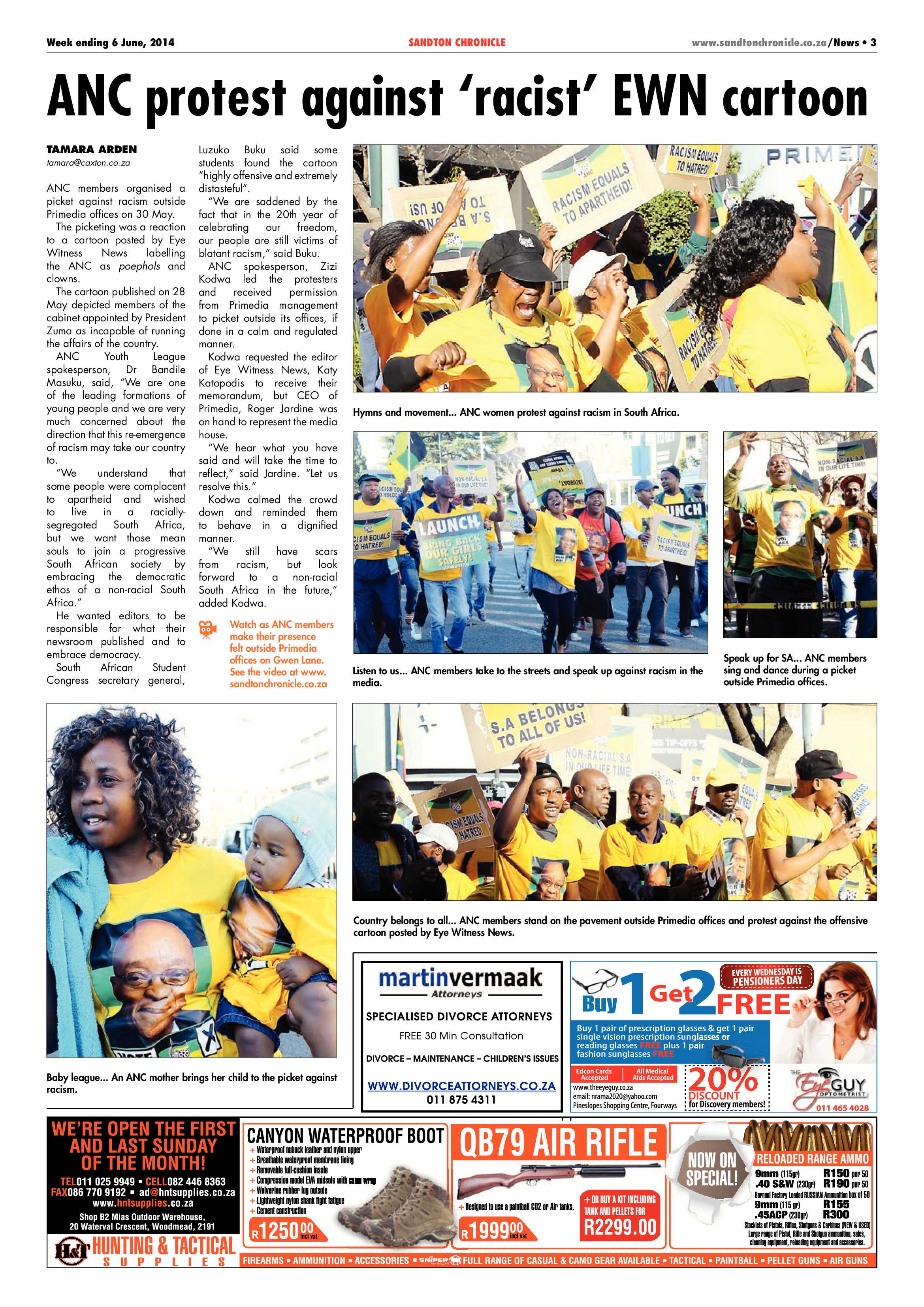 Sandton Chronicle 06 June 2014 page 3