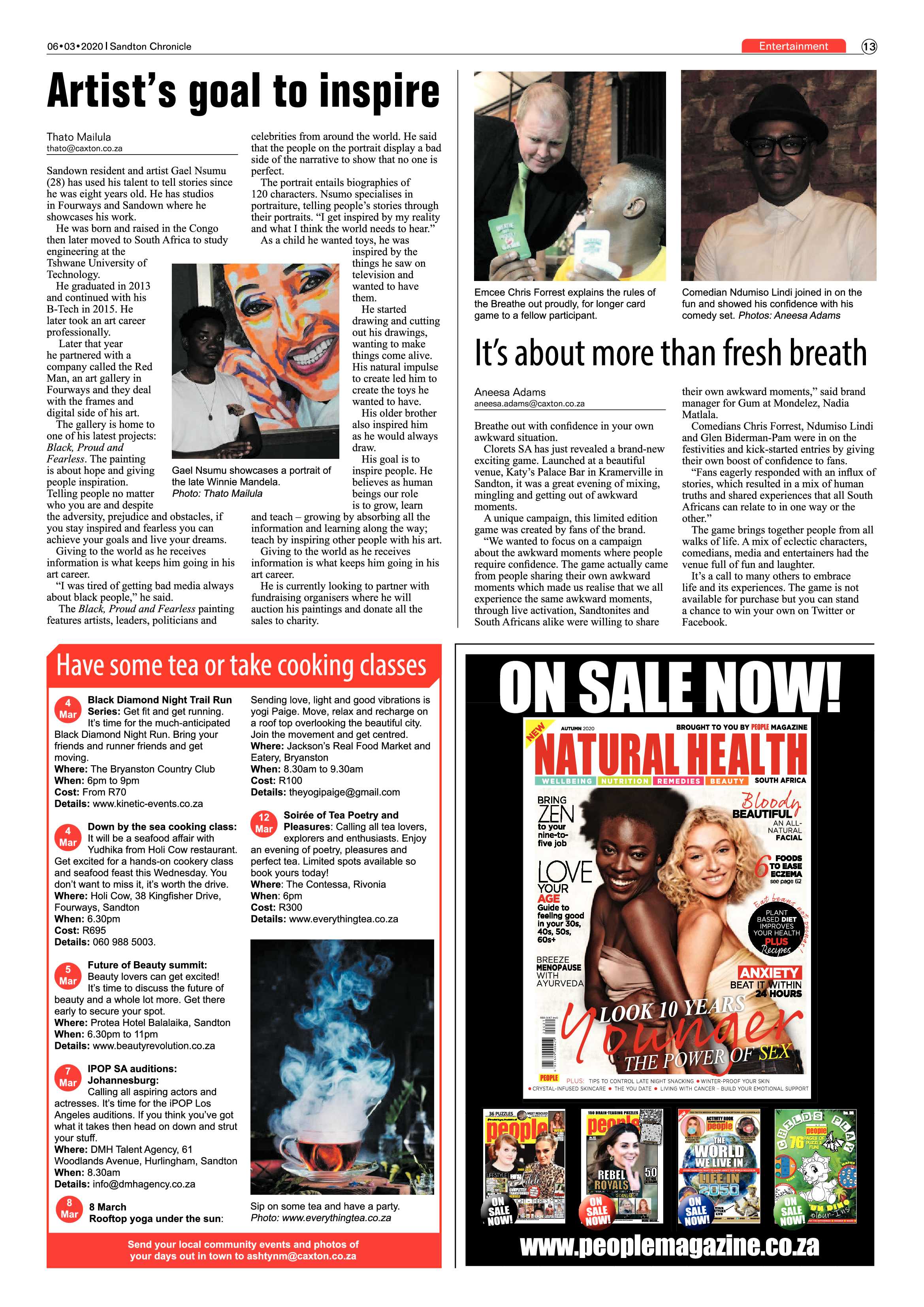 Sandton Chronicle 06 March 2020 page 13