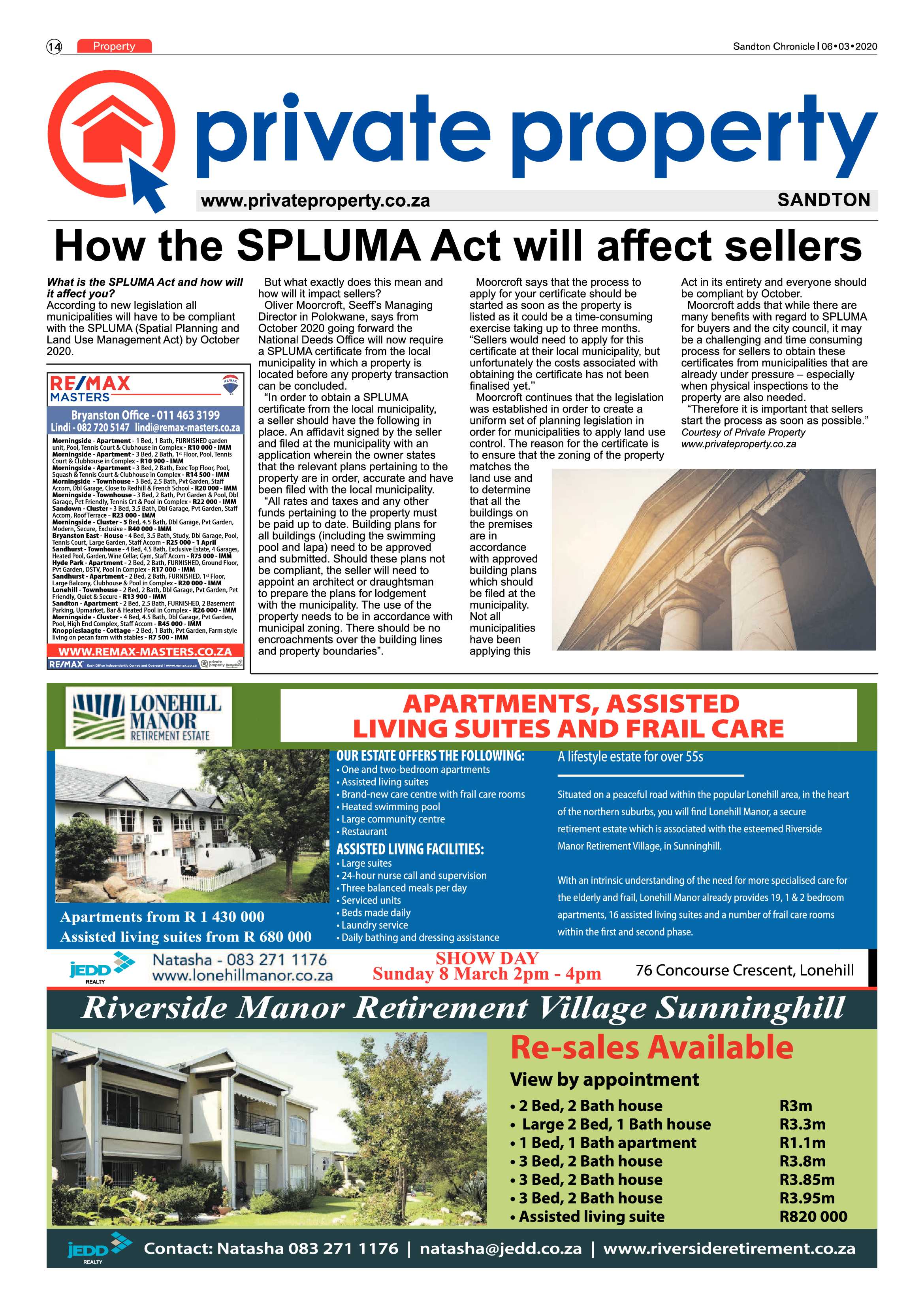 Sandton Chronicle 06 March 2020 page 14