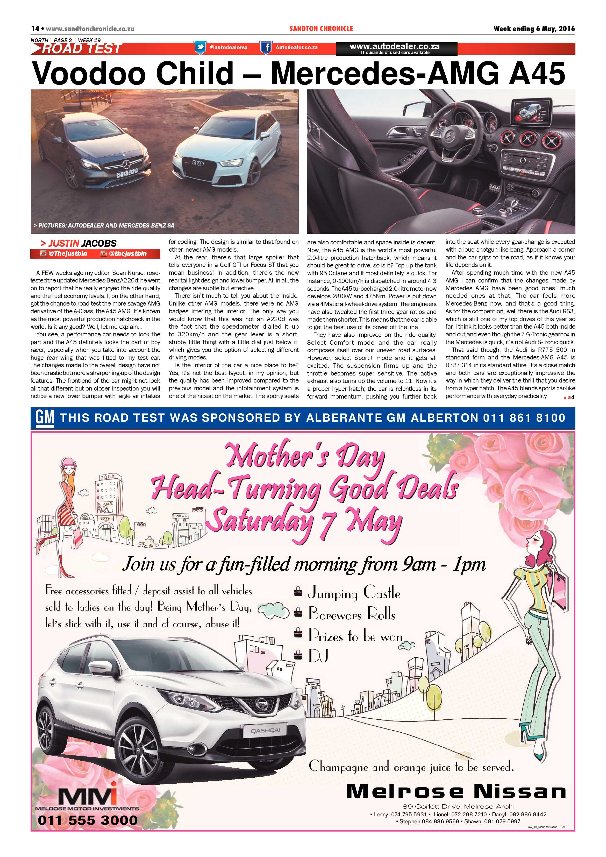 Sandton Chronicle 06 May 2016 page 14