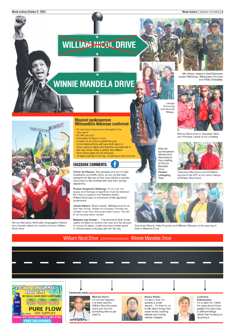 Sandton Chronicle 06 October 2023 page 3
