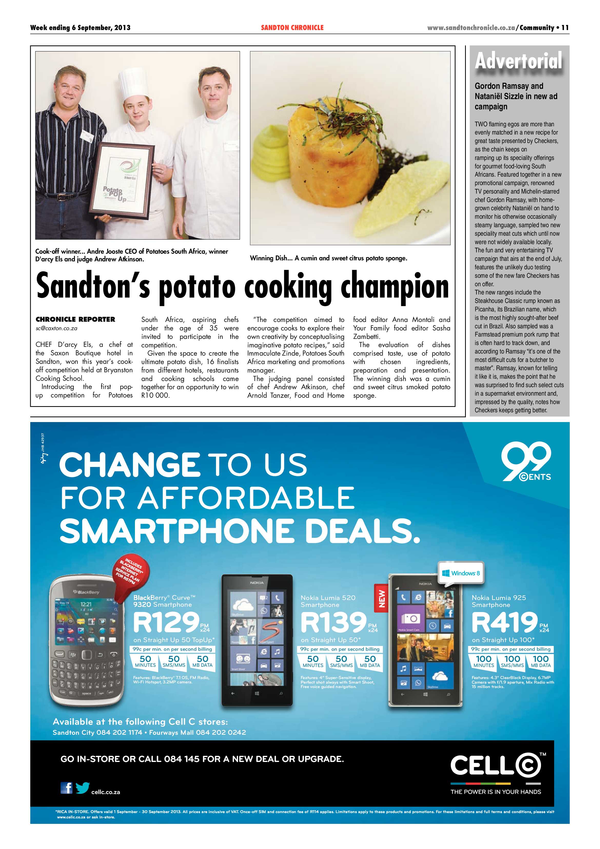 Sandton Chronicle 06 September 2013 page 11