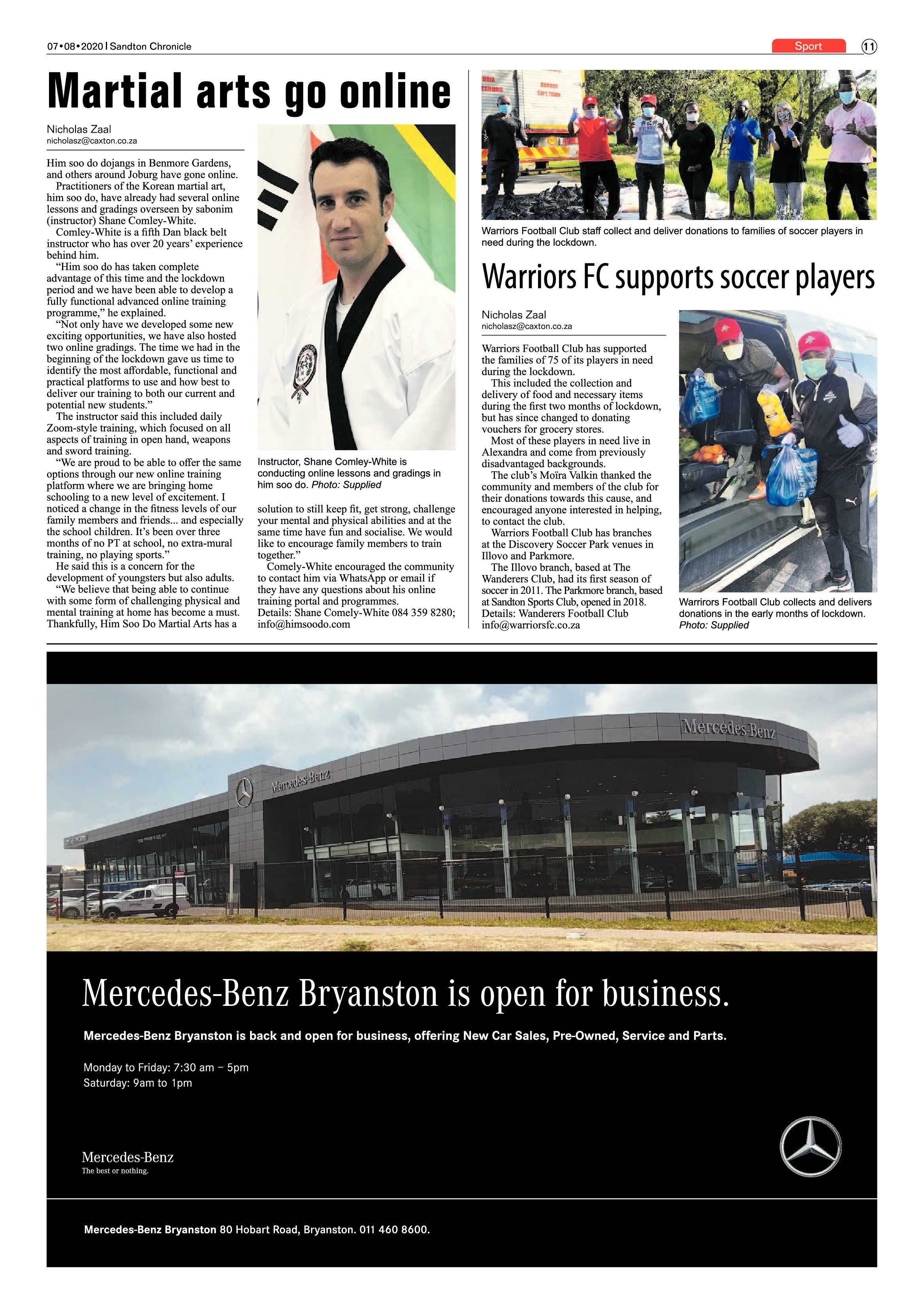 Sandton Chronicle 07 August 2020 page 11