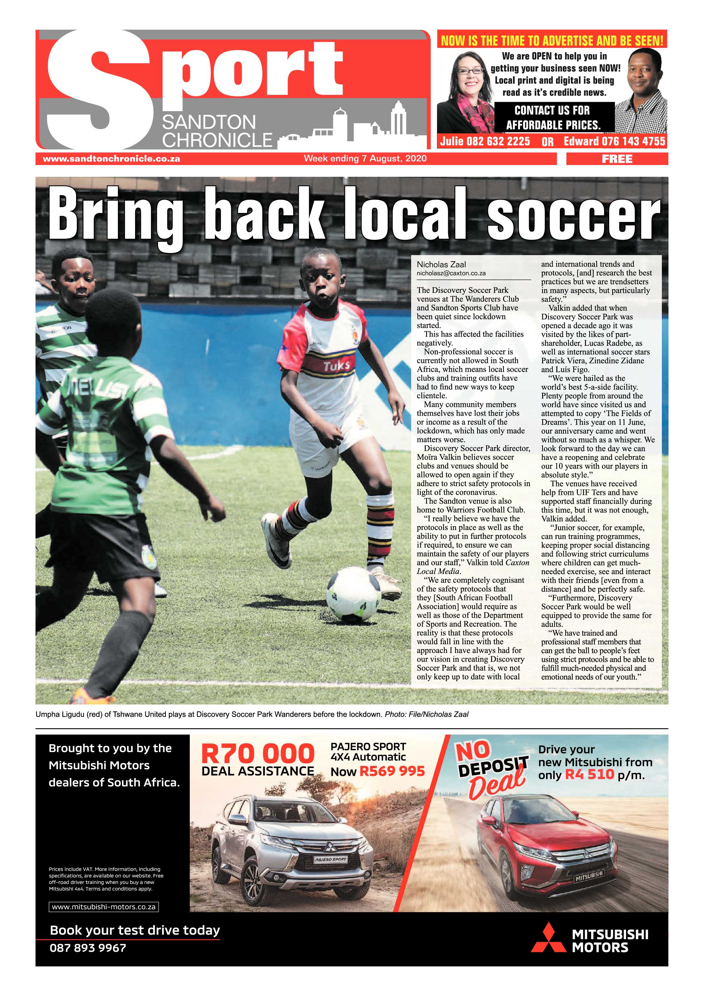 Sandton Chronicle 07 August 2020 page 12