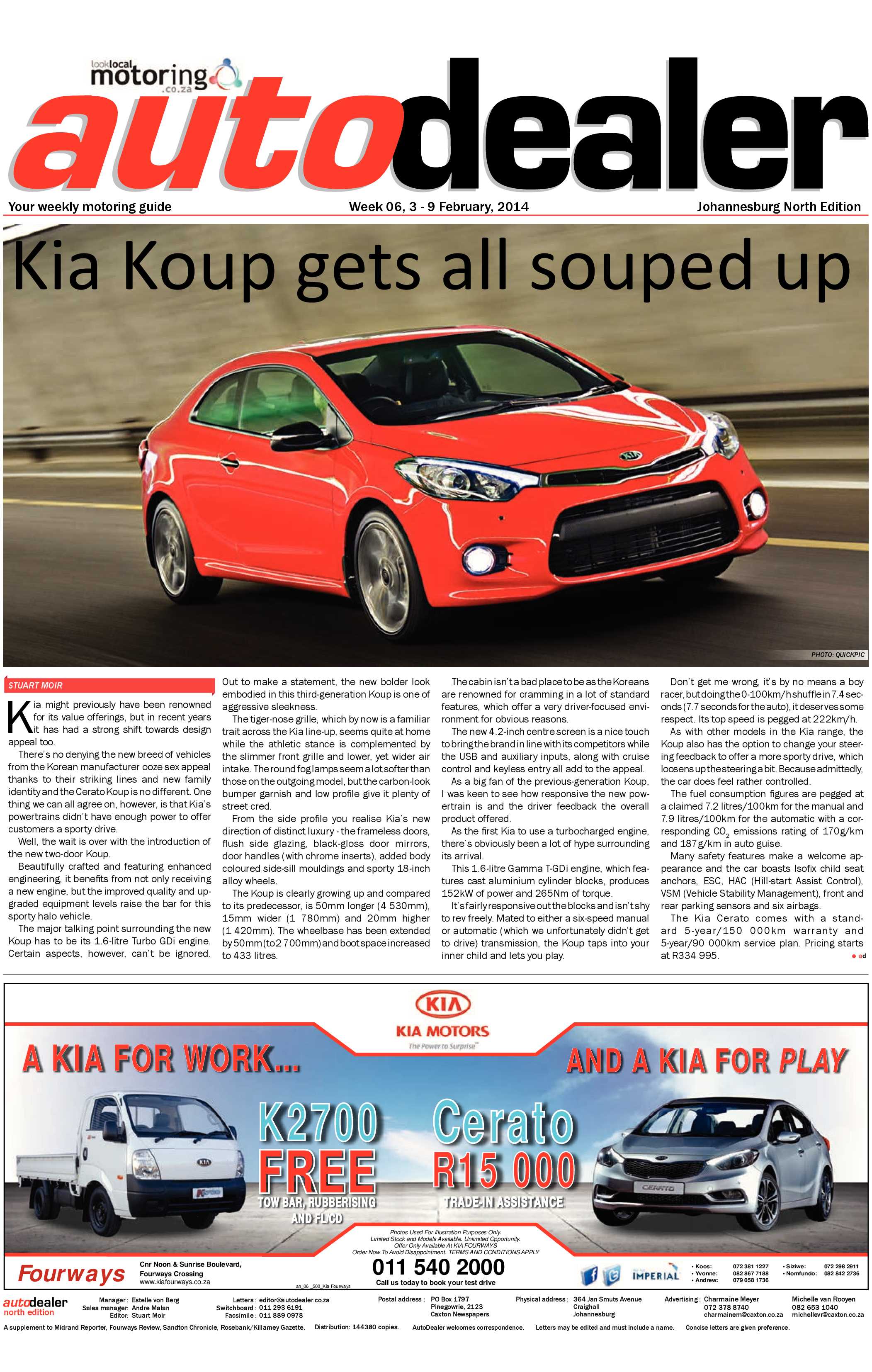 Sandton Chronicle 07 February 2014 page 21