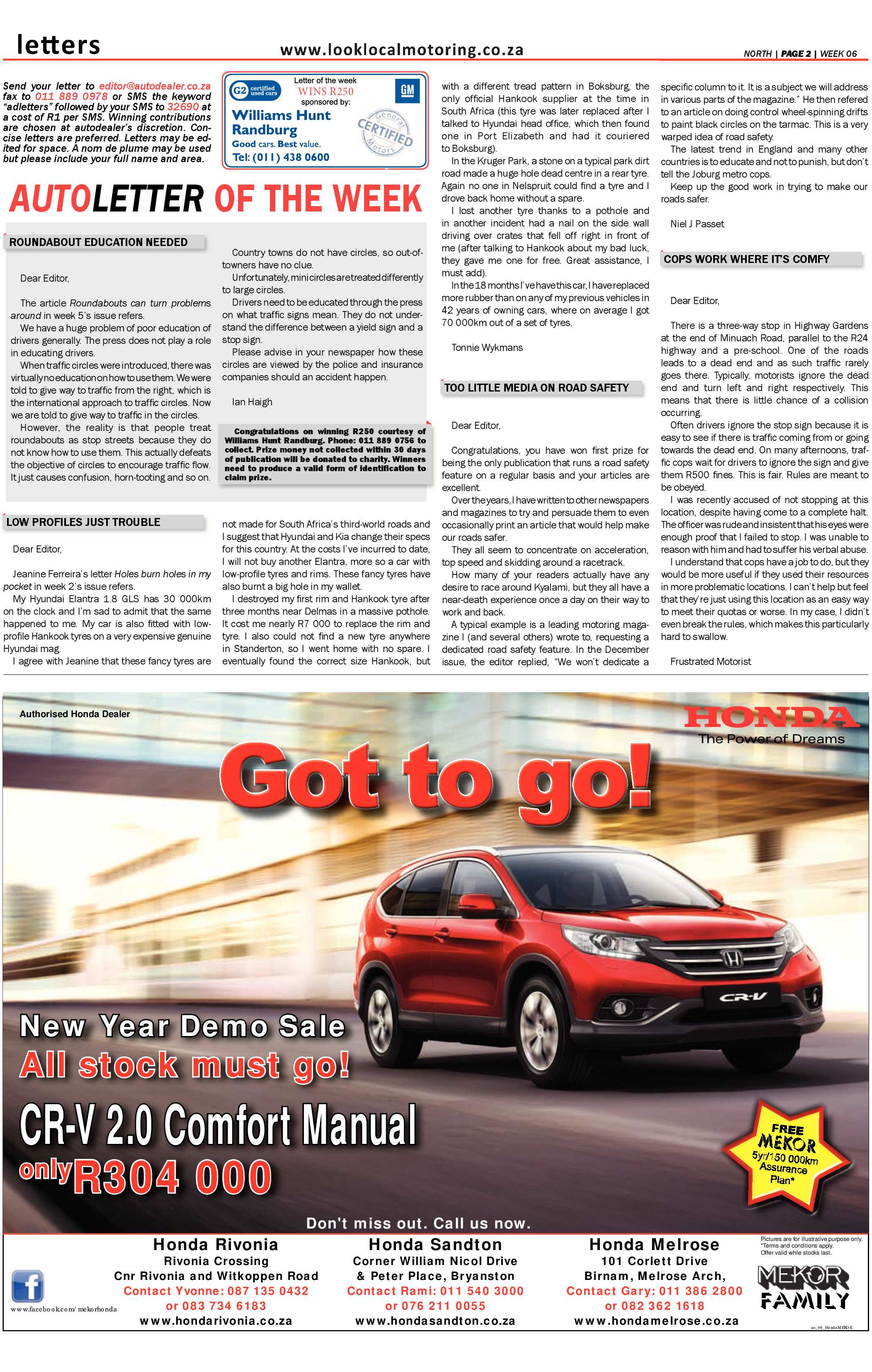 Sandton Chronicle 07 February 2014 page 22