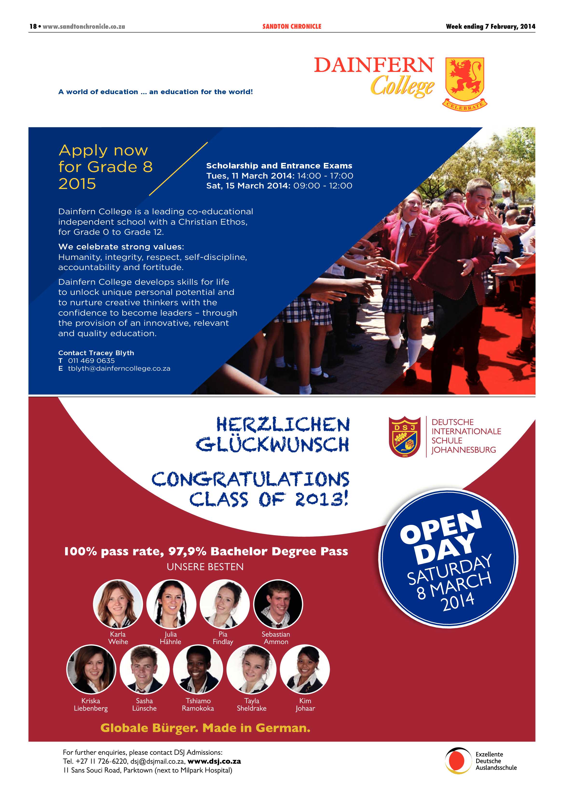 Sandton Chronicle 07 February 2014 page 34