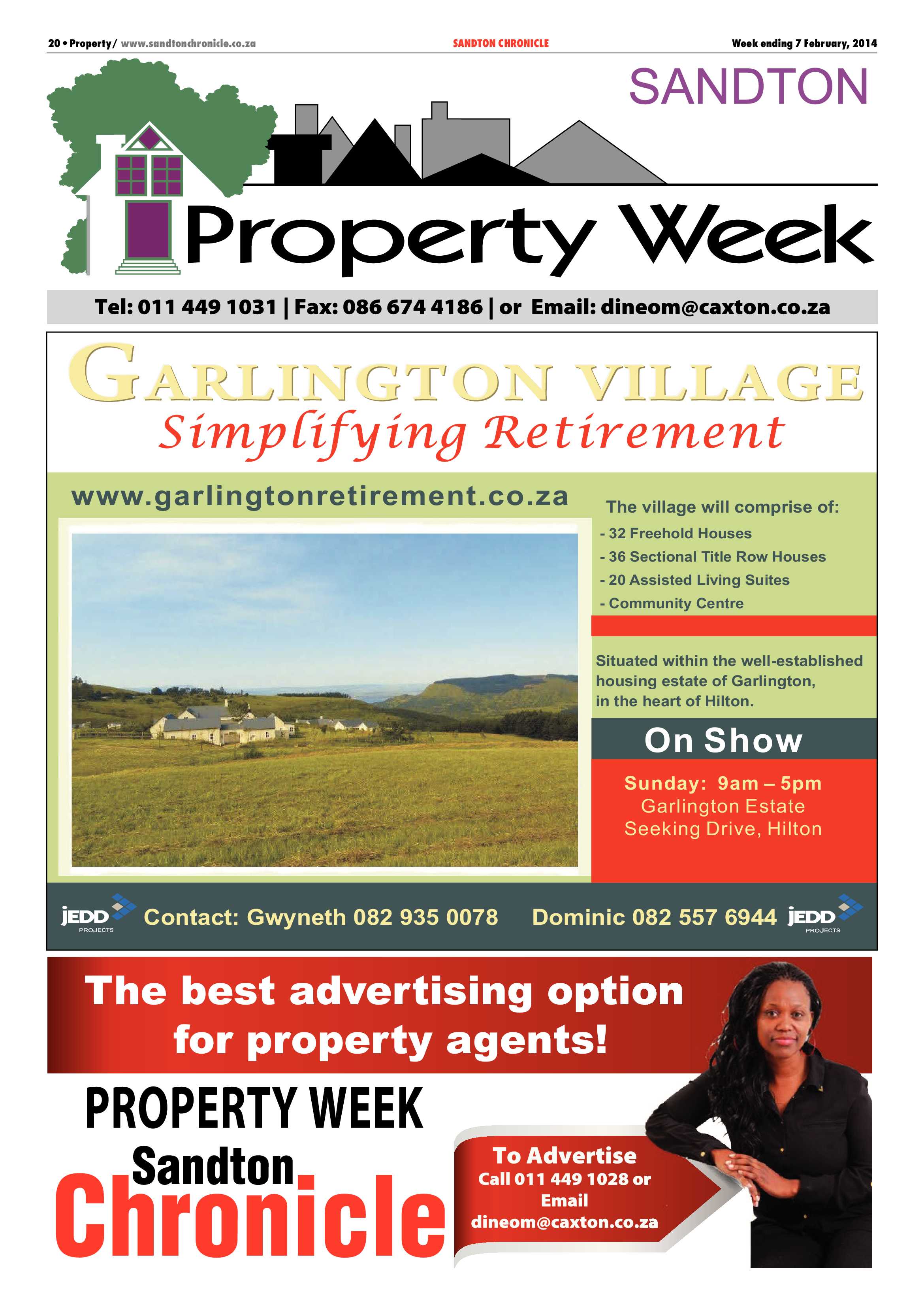 Sandton Chronicle 07 February 2014 page 36