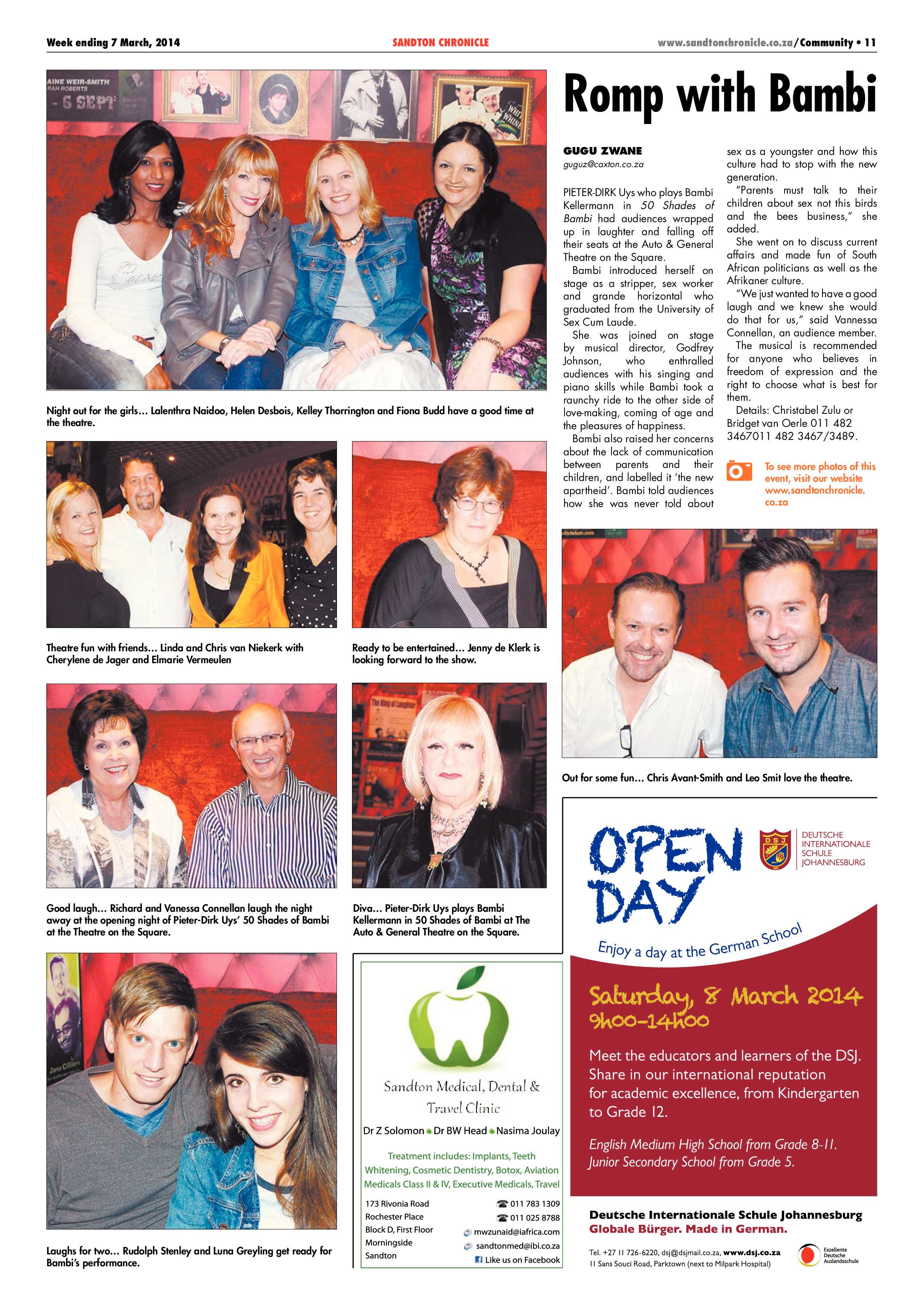Sandton Chronicle 07 March 2014 page 11