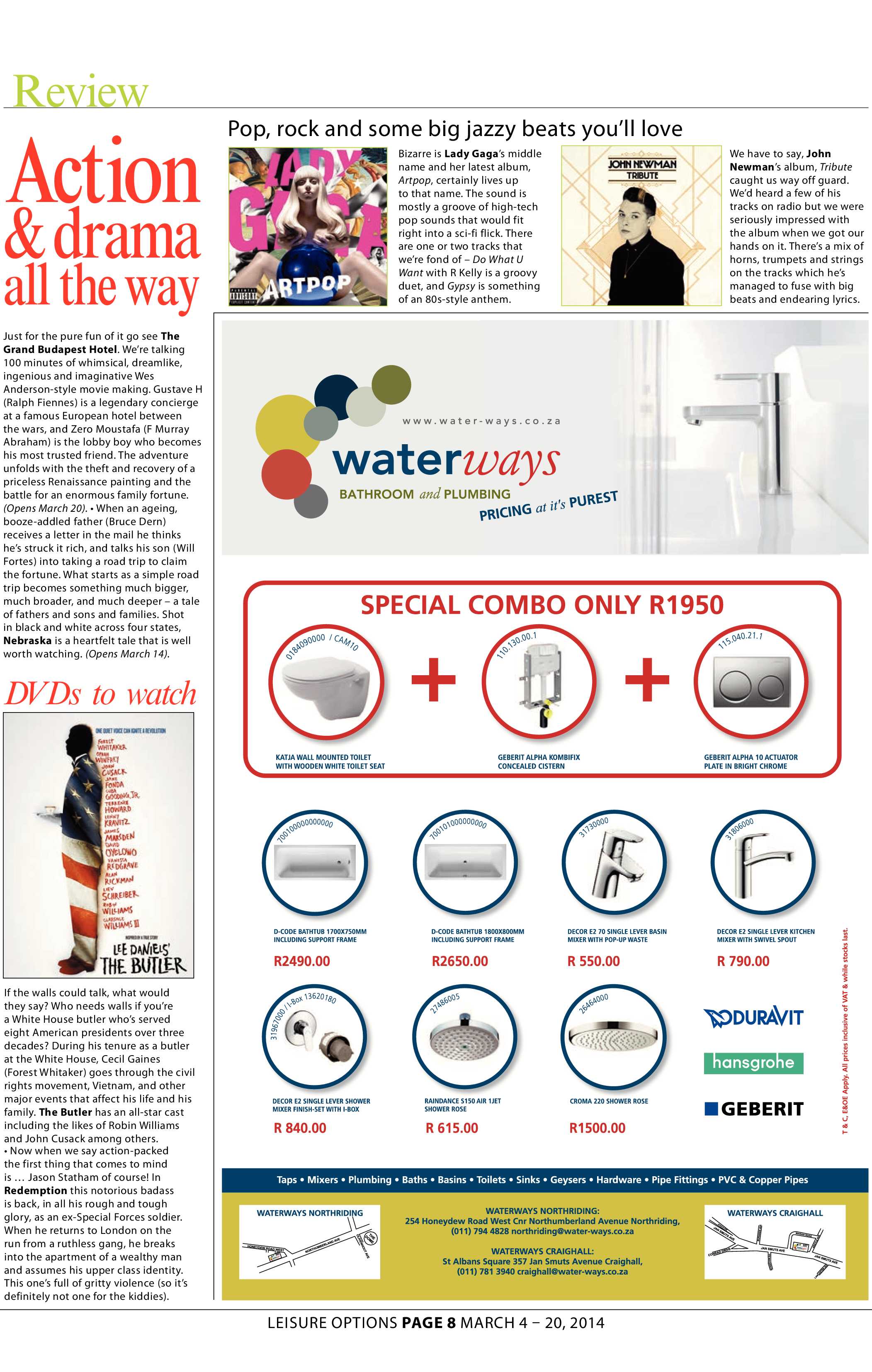 Sandton Chronicle 07 March 2014 page 20