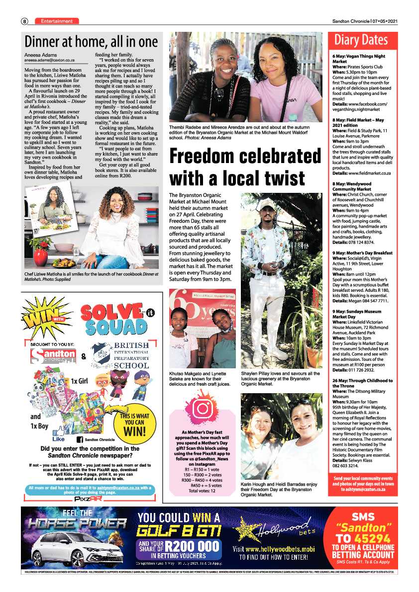 Sandton Chronicle 07 May 2021 page 8