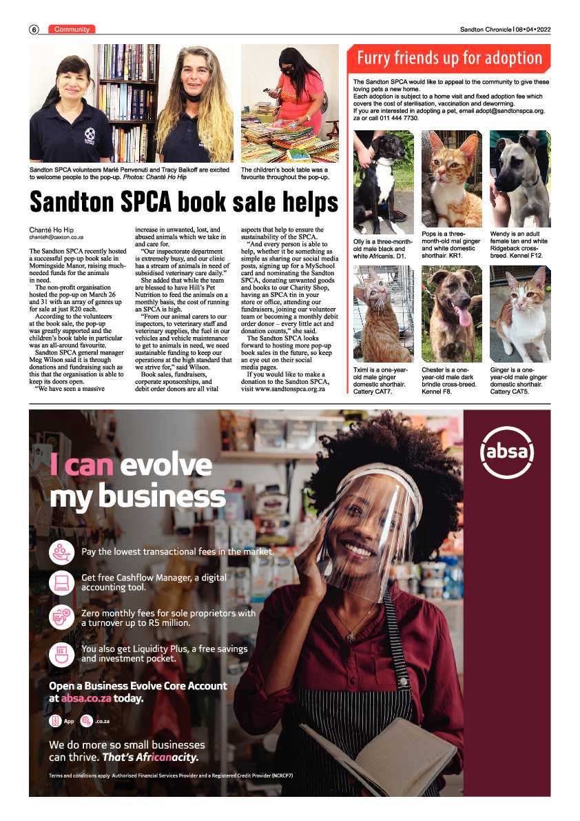 Sandton Chronicle 08 April 2022 page 6