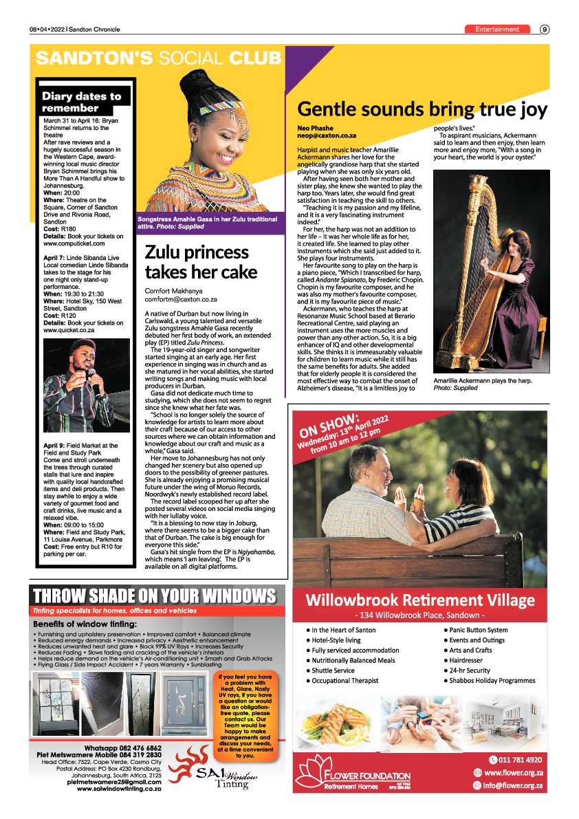 Sandton Chronicle 08 April 2022 page 9